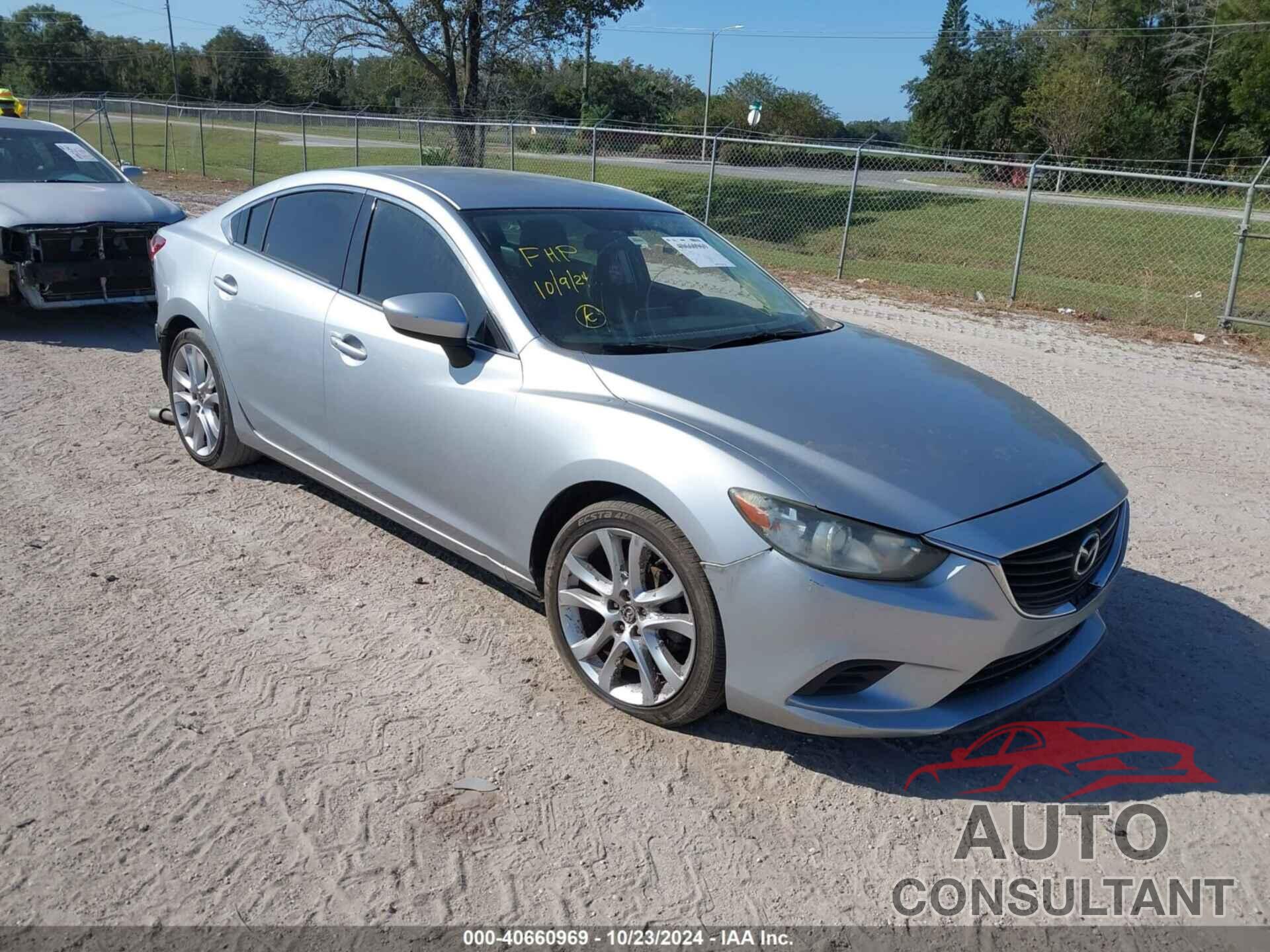 MAZDA MAZDA6 2016 - JM1GJ1V55G1408567