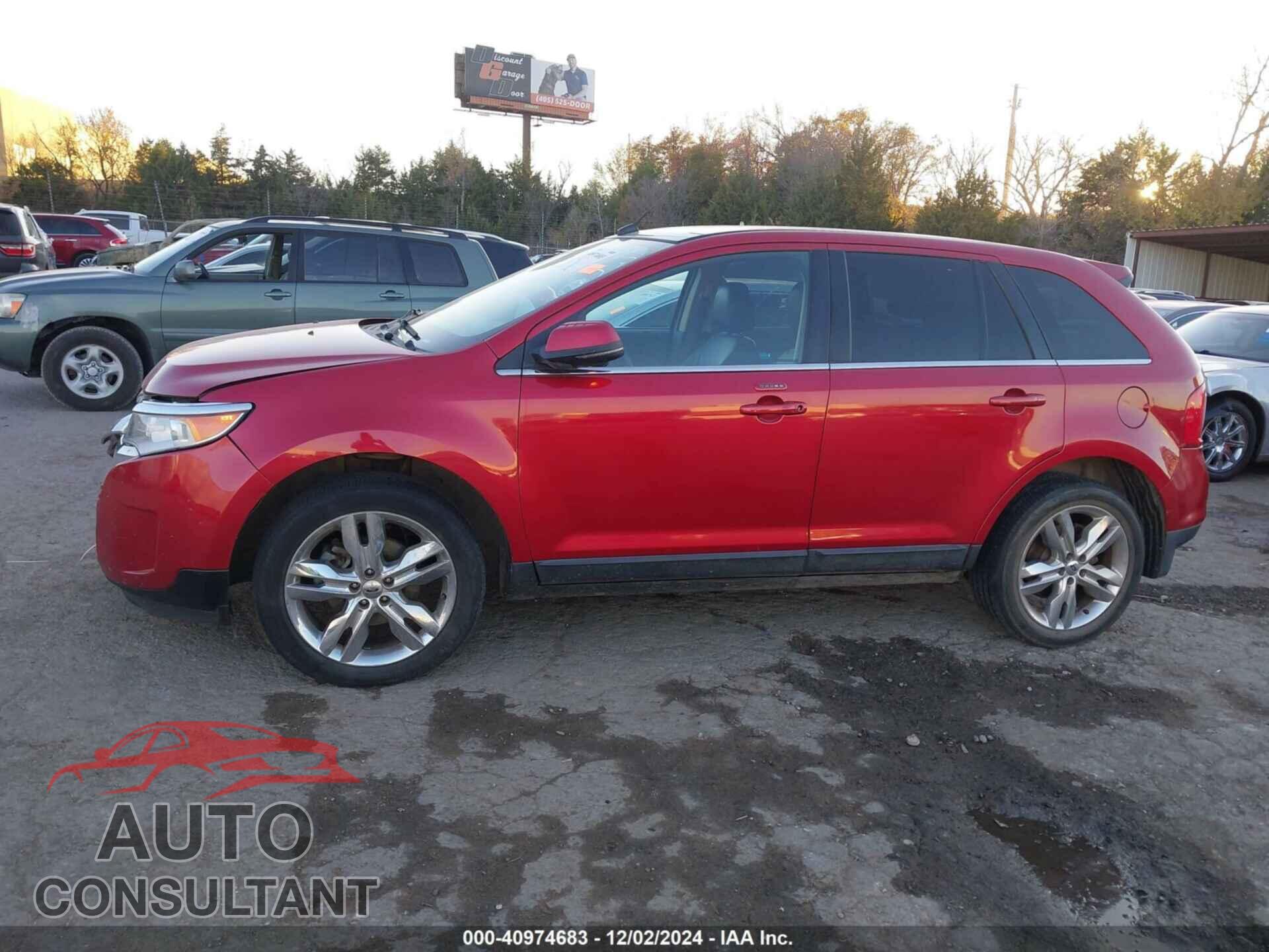 FORD EDGE 2012 - 2FMDK3KC5CBA49312