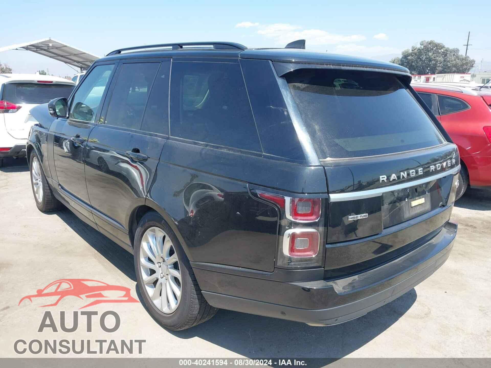 LAND ROVER RANGE ROVER 2018 - SALGS2RK3JA383395