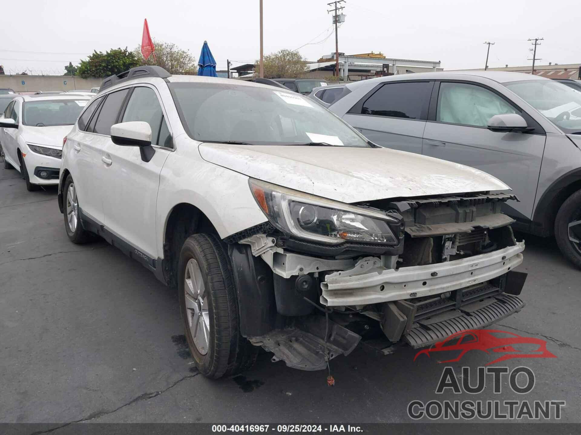 SUBARU OUTBACK 2019 - 4S4BSAFC9K3271954