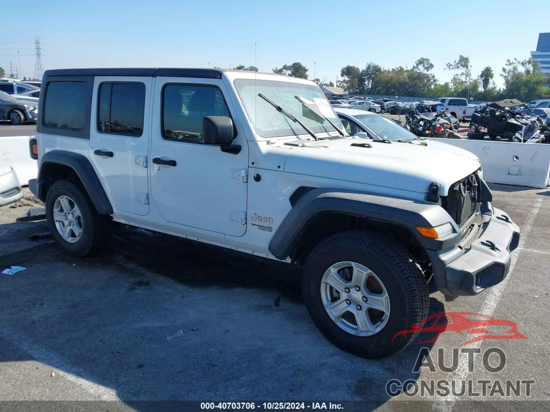 JEEP WRANGLER UNLIMITED 2019 - 1C4HJXDN9KW682892