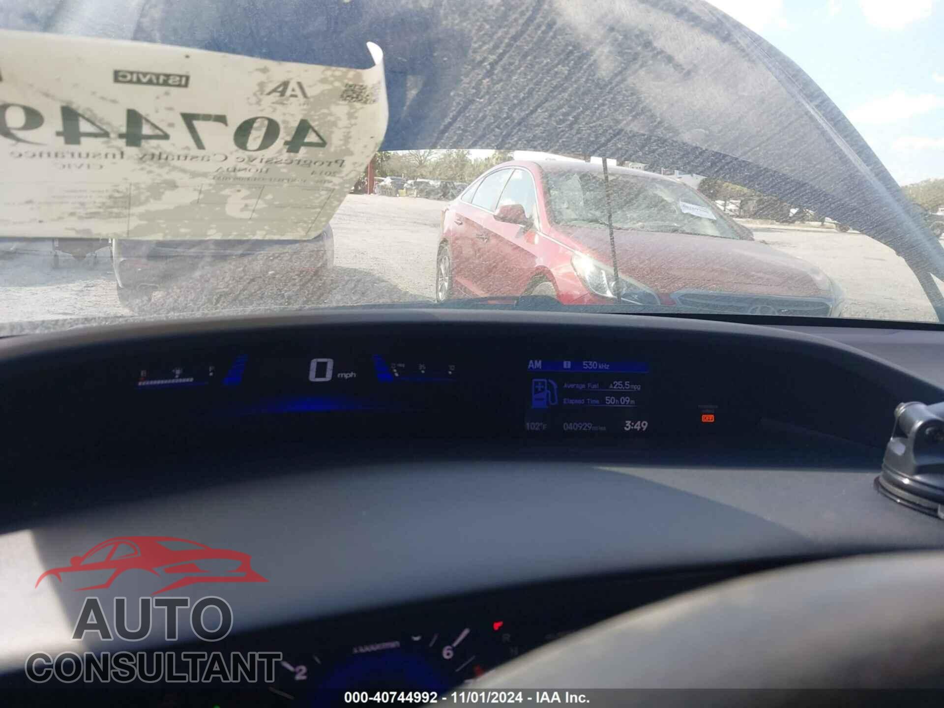 HONDA CIVIC 2014 - 19XFB2F93EE067051
