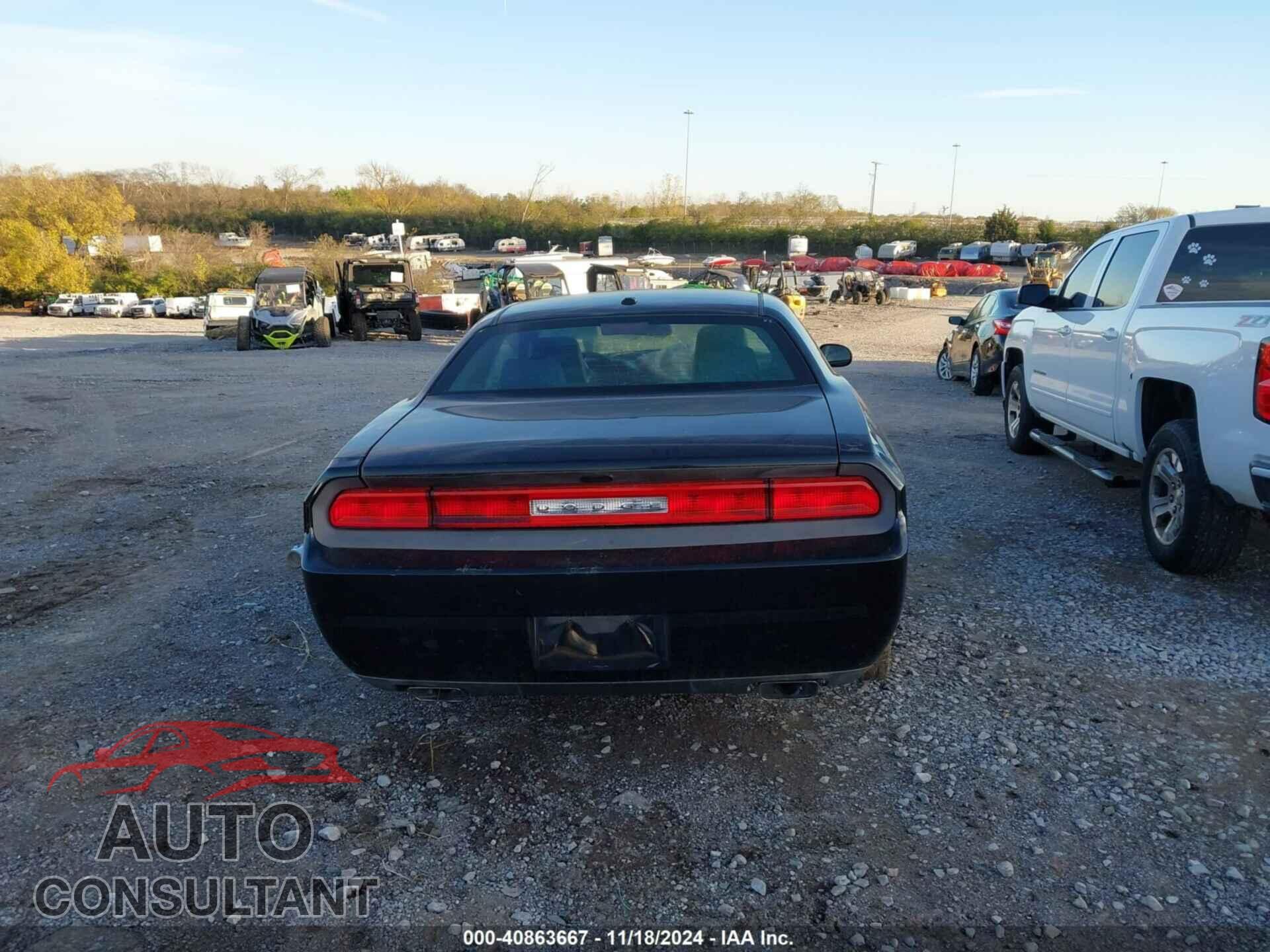 DODGE CHALLENGER 2012 - 2C3CDYAG8CH133637