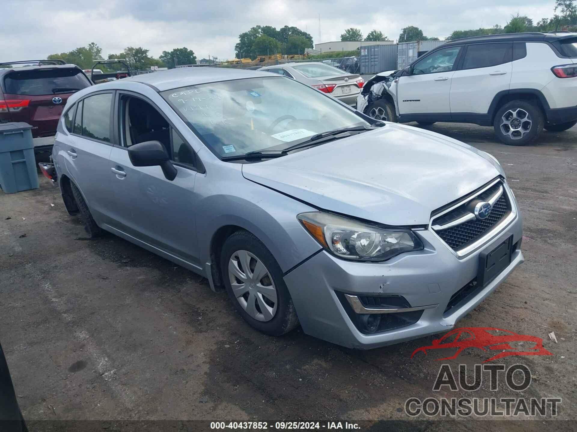 SUBARU IMPREZA 2016 - JF1GPAA67G8217906