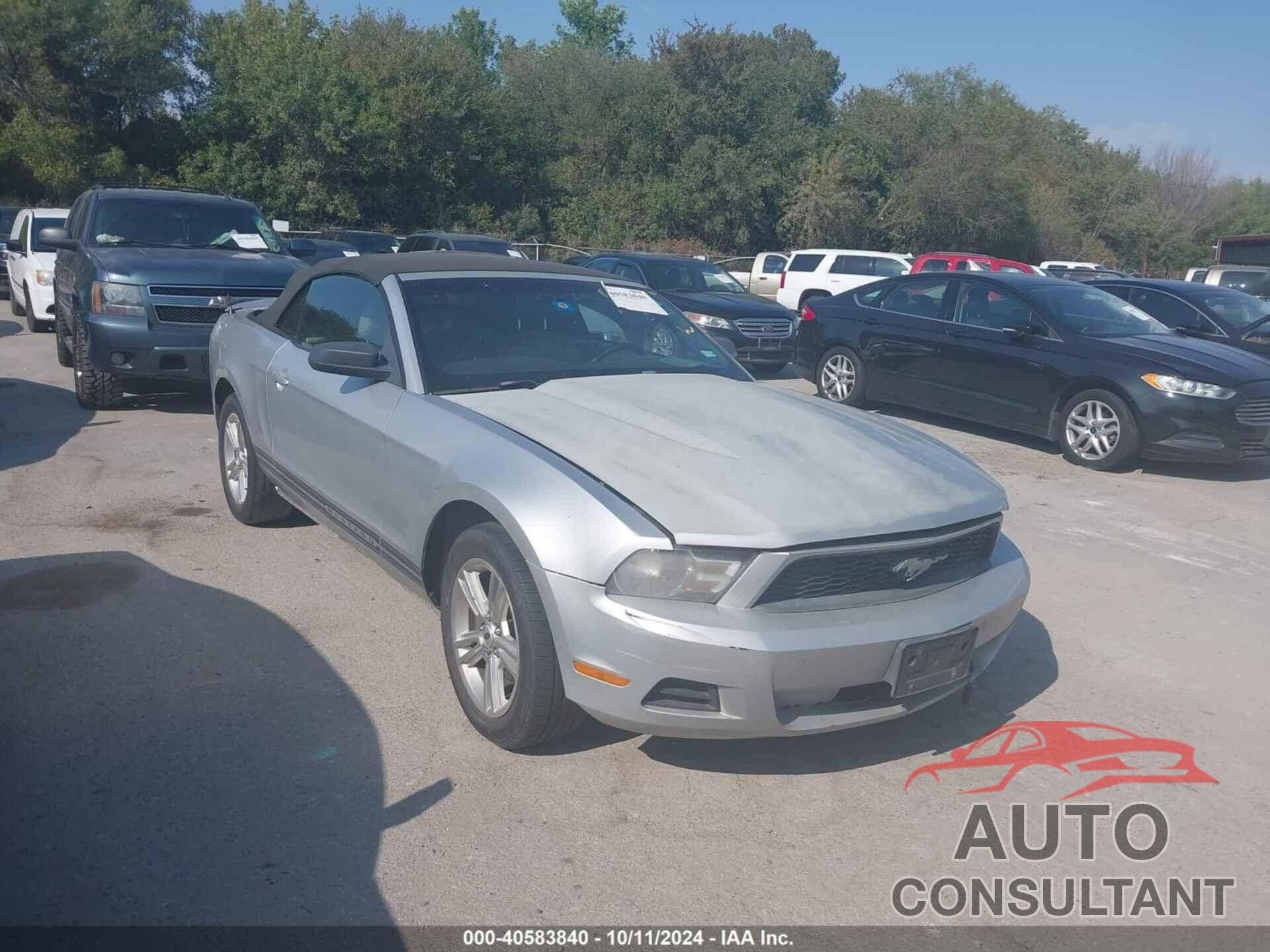 FORD MUSTANG 2010 - 1ZVBP8EN9A5167868