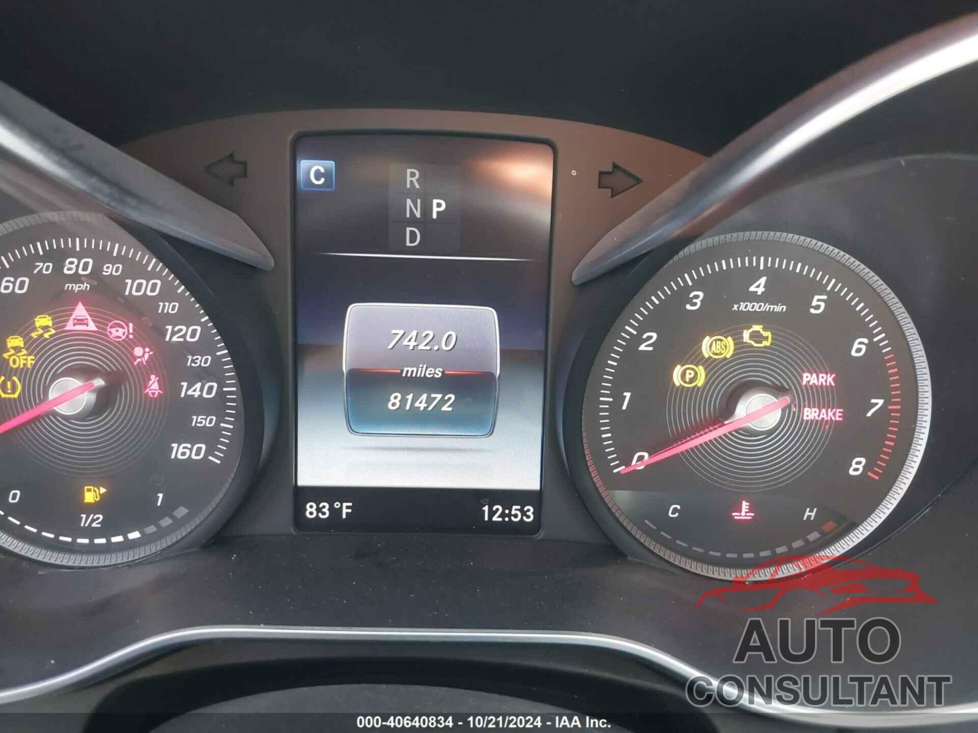 MERCEDES-BENZ C 300 2018 - WDDWF4JB5JR389513