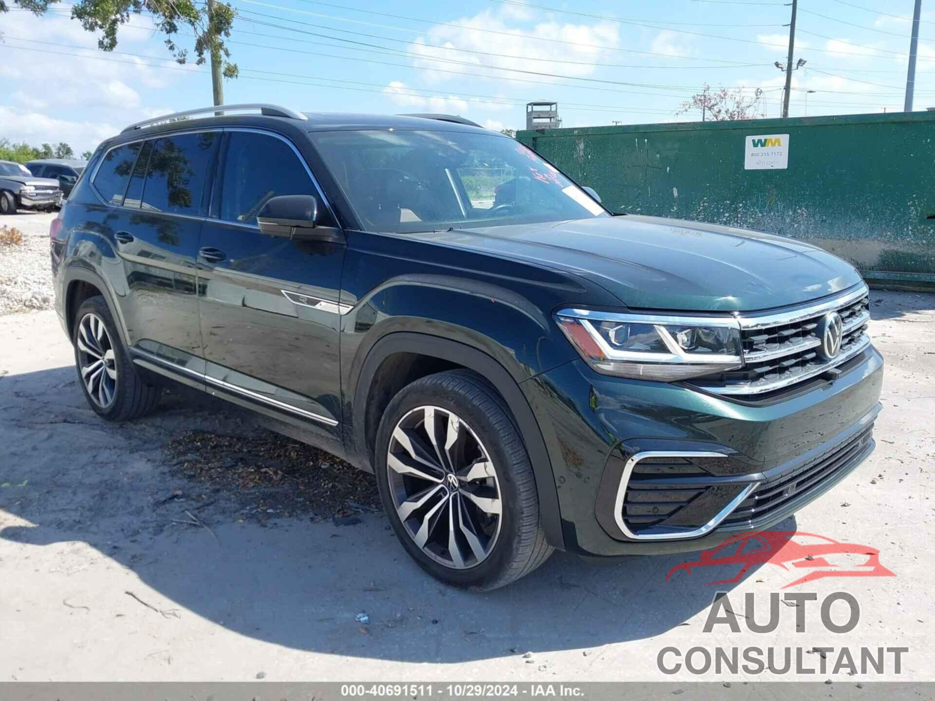 VOLKSWAGEN ATLAS 2022 - 1V2FR2CA0NC512815