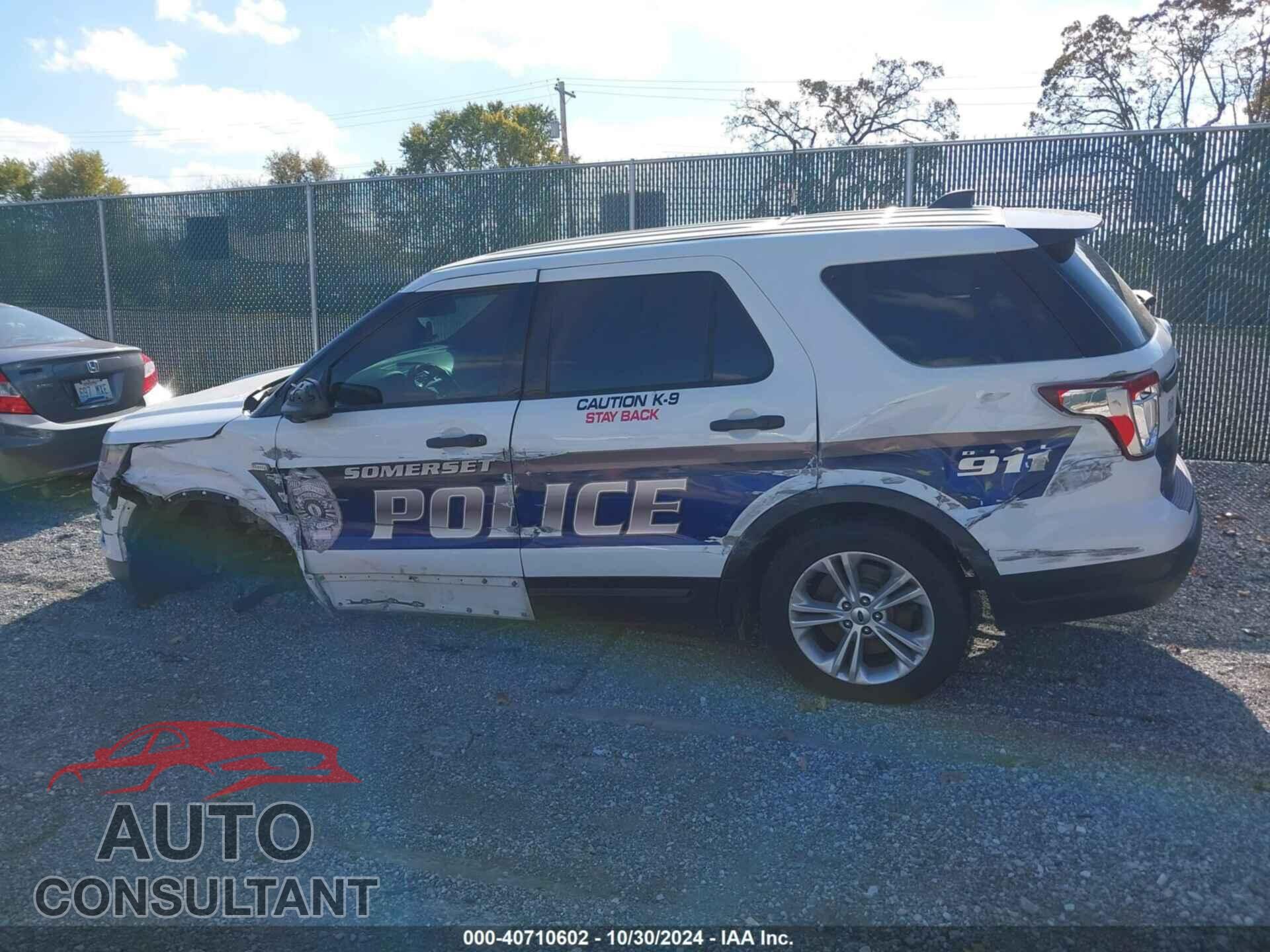 FORD POLICE INTERCEPTOR UTILITY 2018 - 1FM5K8AR8JGB59140