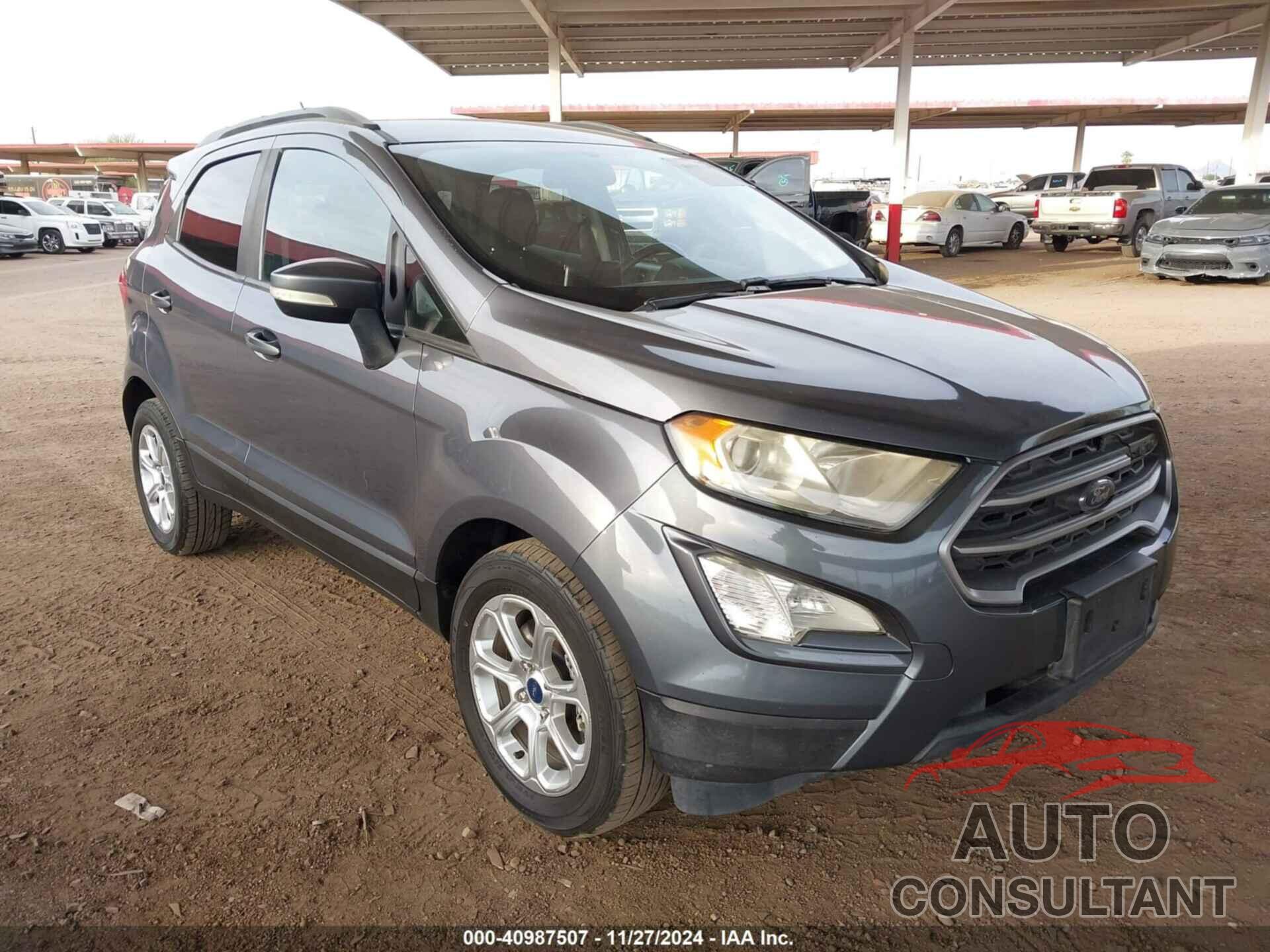 FORD ECOSPORT 2019 - MAJ3S2GE0KC272382