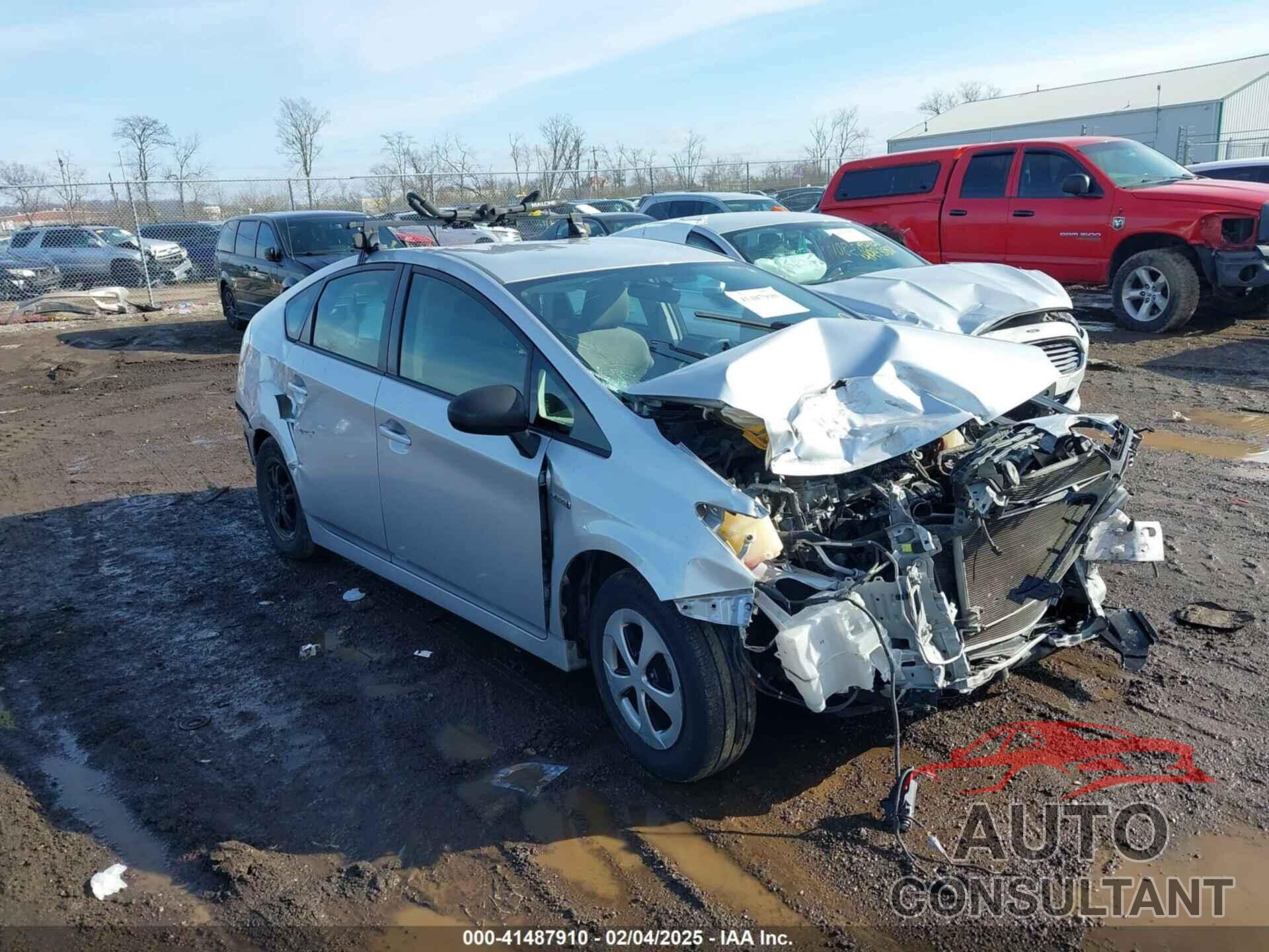 TOYOTA PRIUS 2012 - JTDKN3DU2C5472720