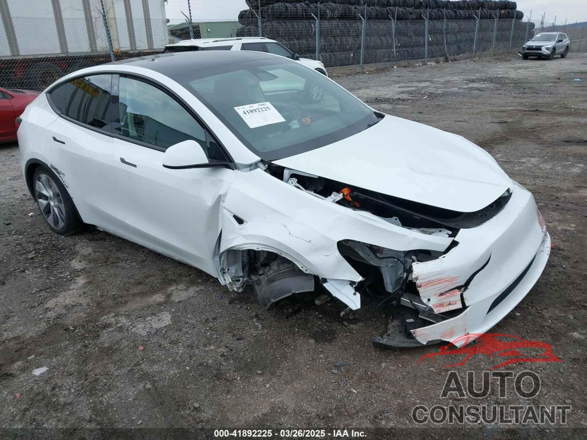 TESLA MODEL Y 2022 - 7SAYGAEE4NF516625