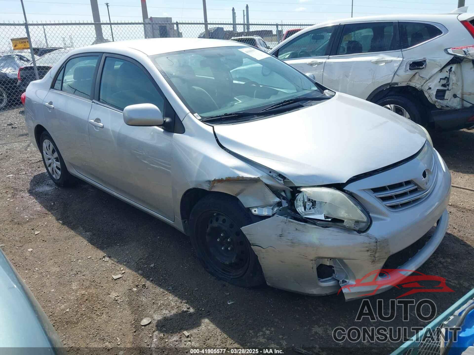 TOYOTA COROLLA 2013 - 5YFBU4EE2DP107605