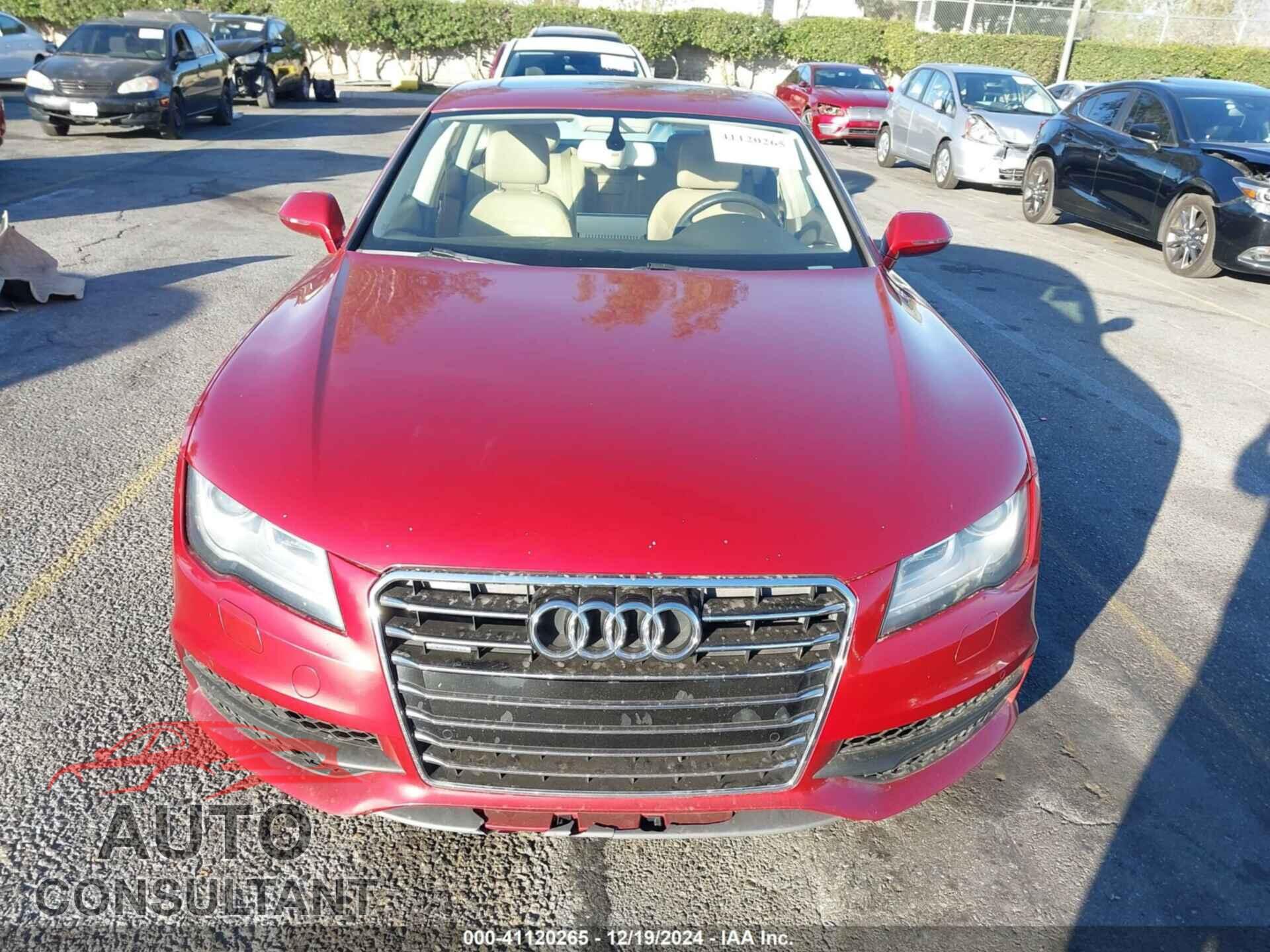 AUDI A7 2013 - WAU2GAFC0DN146450