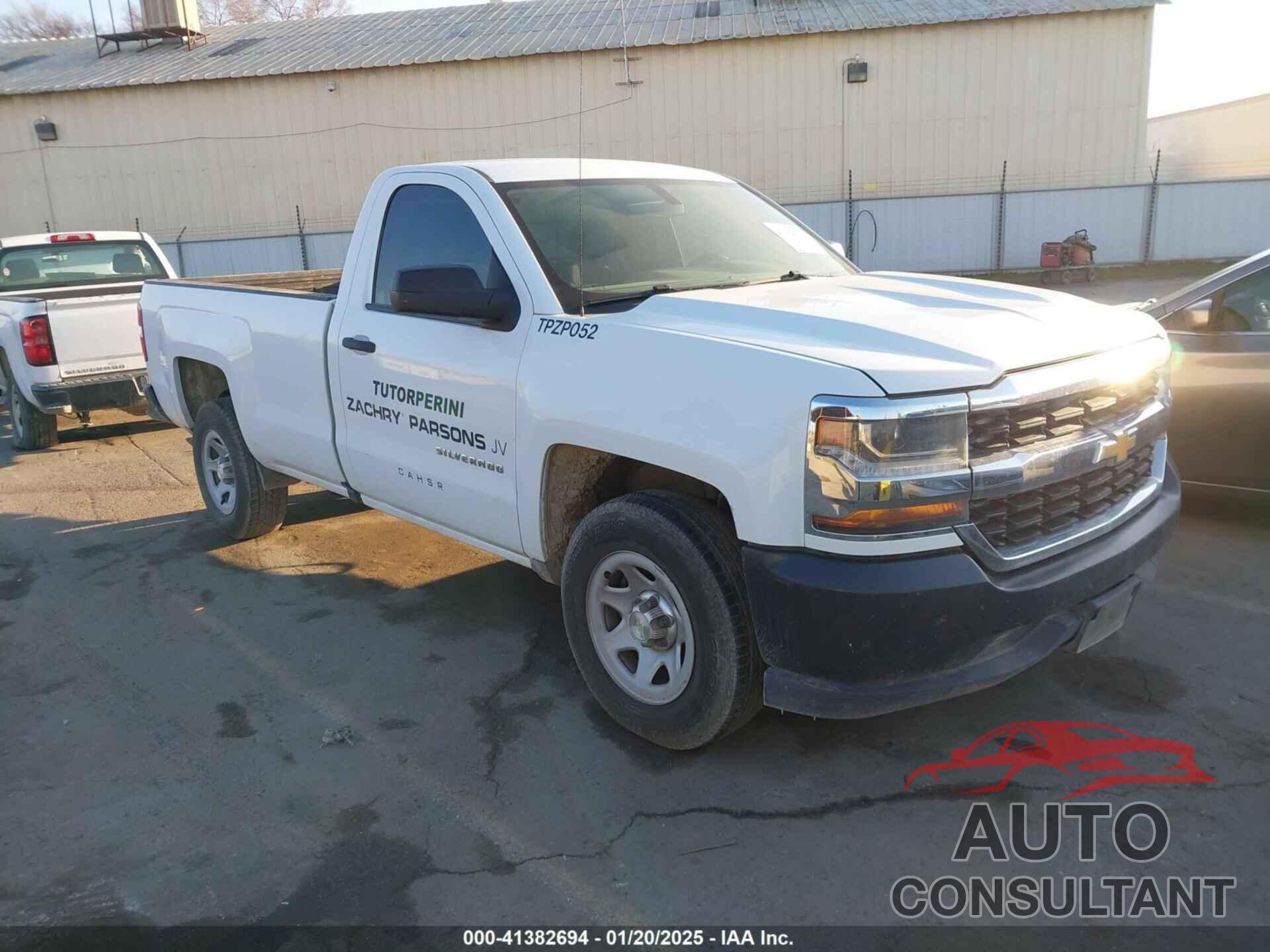 CHEVROLET SILVERADO 1500 2016 - 1GCNCNEC6GZ261149