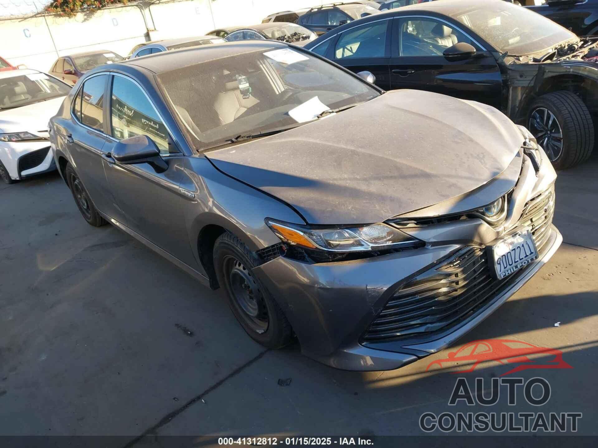 TOYOTA CAMRY 2020 - 4T1C31AK4LU526151