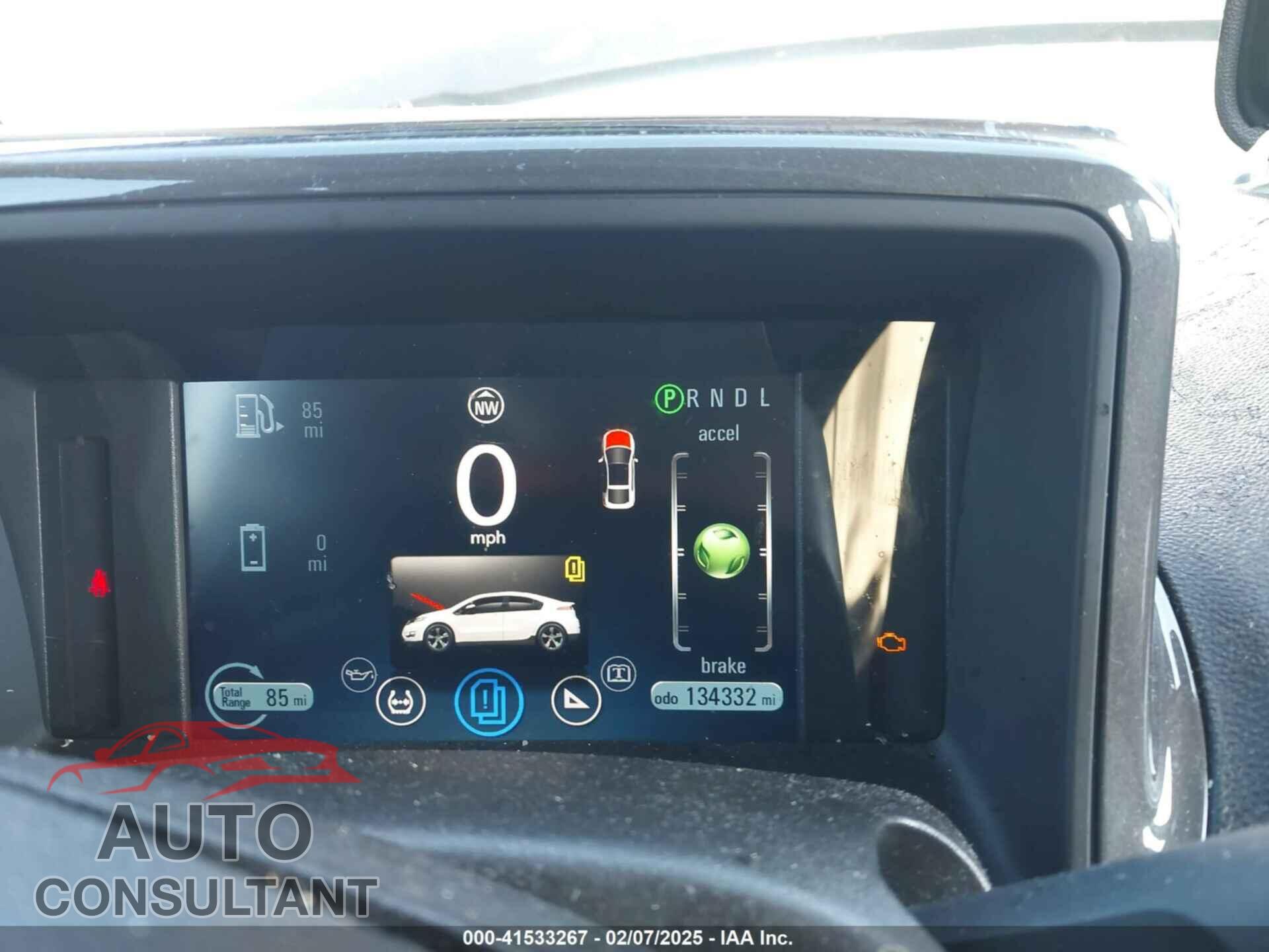 CHEVROLET VOLT 2012 - 1G1RD6E45CU108372