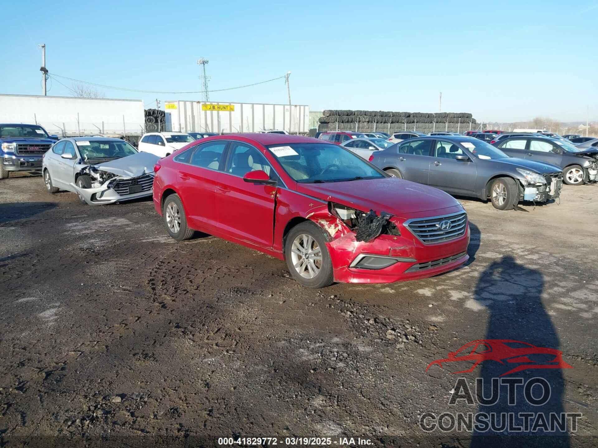 HYUNDAI SONATA 2016 - 5NPE24AF9GH385713