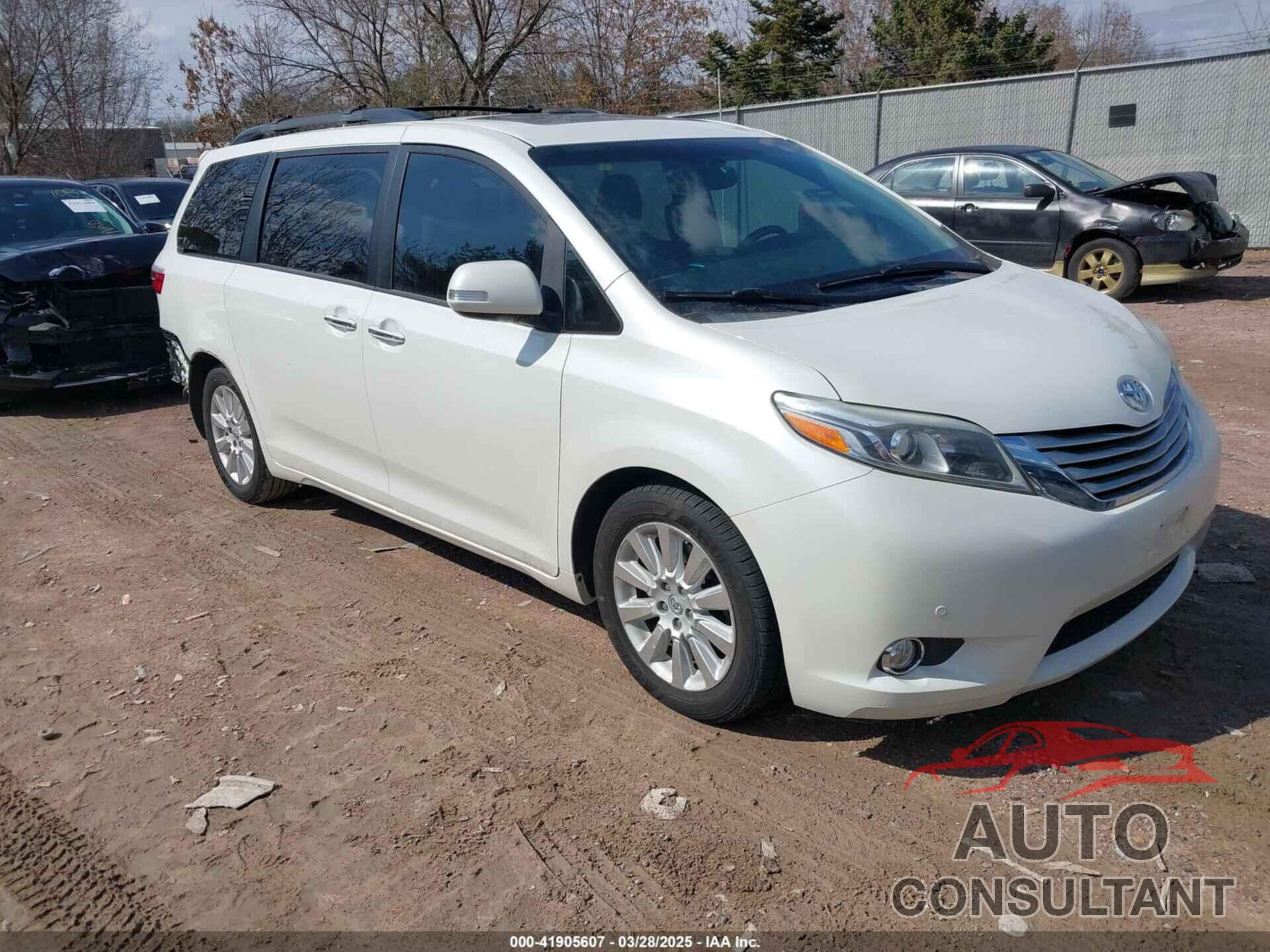 TOYOTA SIENNA 2016 - 5TDYK3DC5GS700459