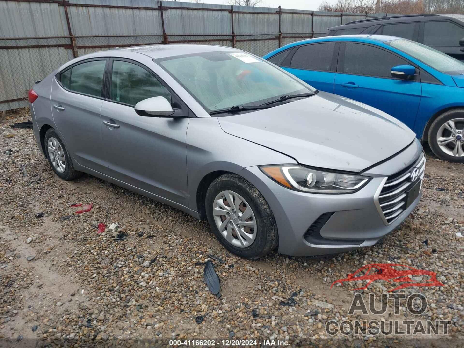 HYUNDAI ELANTRA 2017 - 5NPD74LF7HH132739