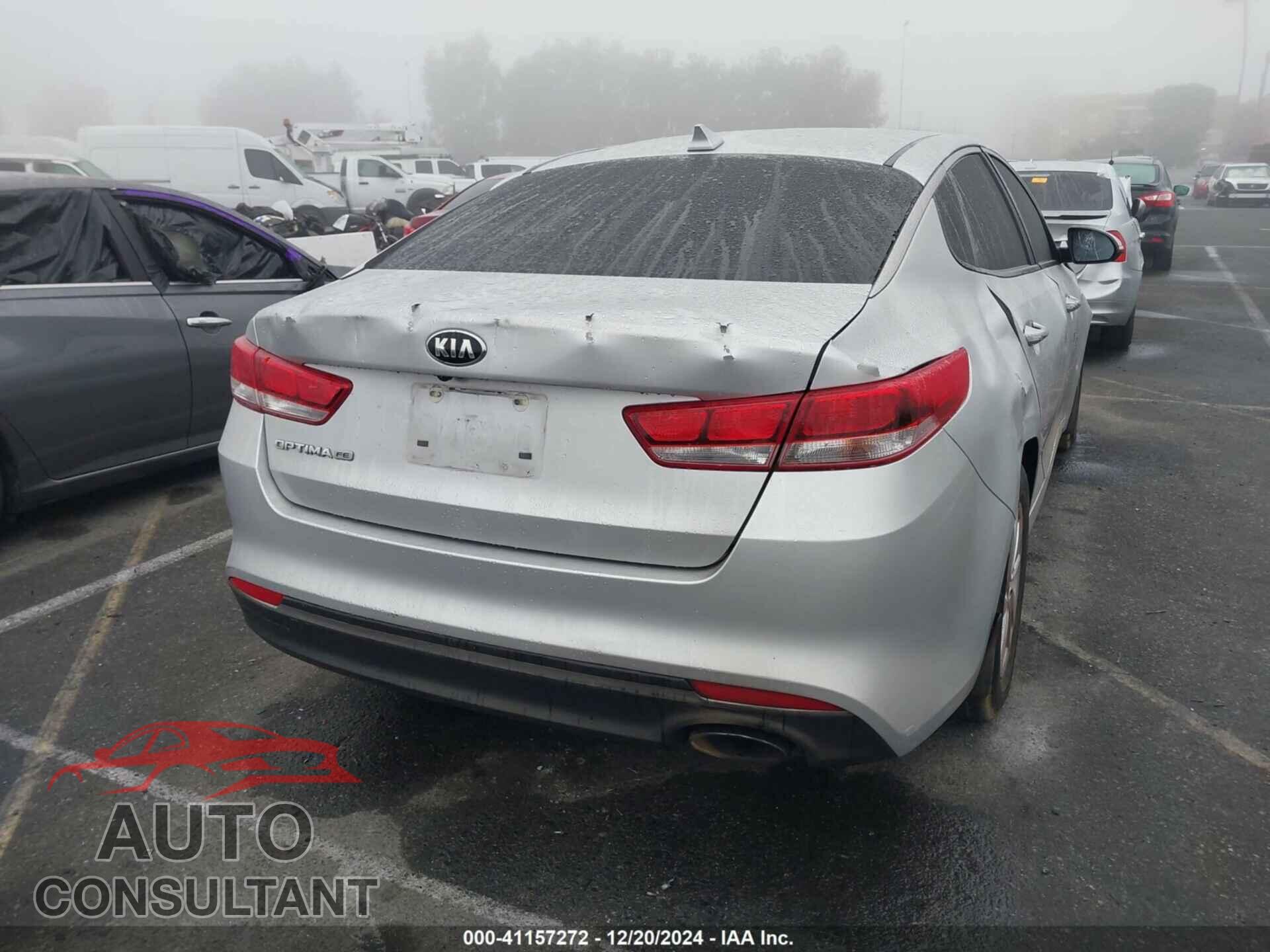 KIA OPTIMA 2016 - KNAGT4L35G5112368