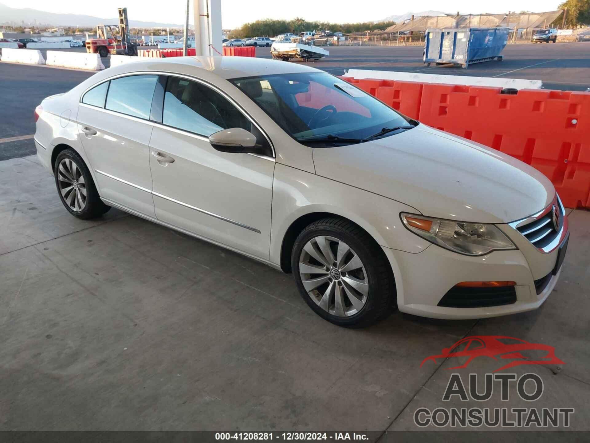 VOLKSWAGEN CC 2012 - WVWMP7AN8CE502147
