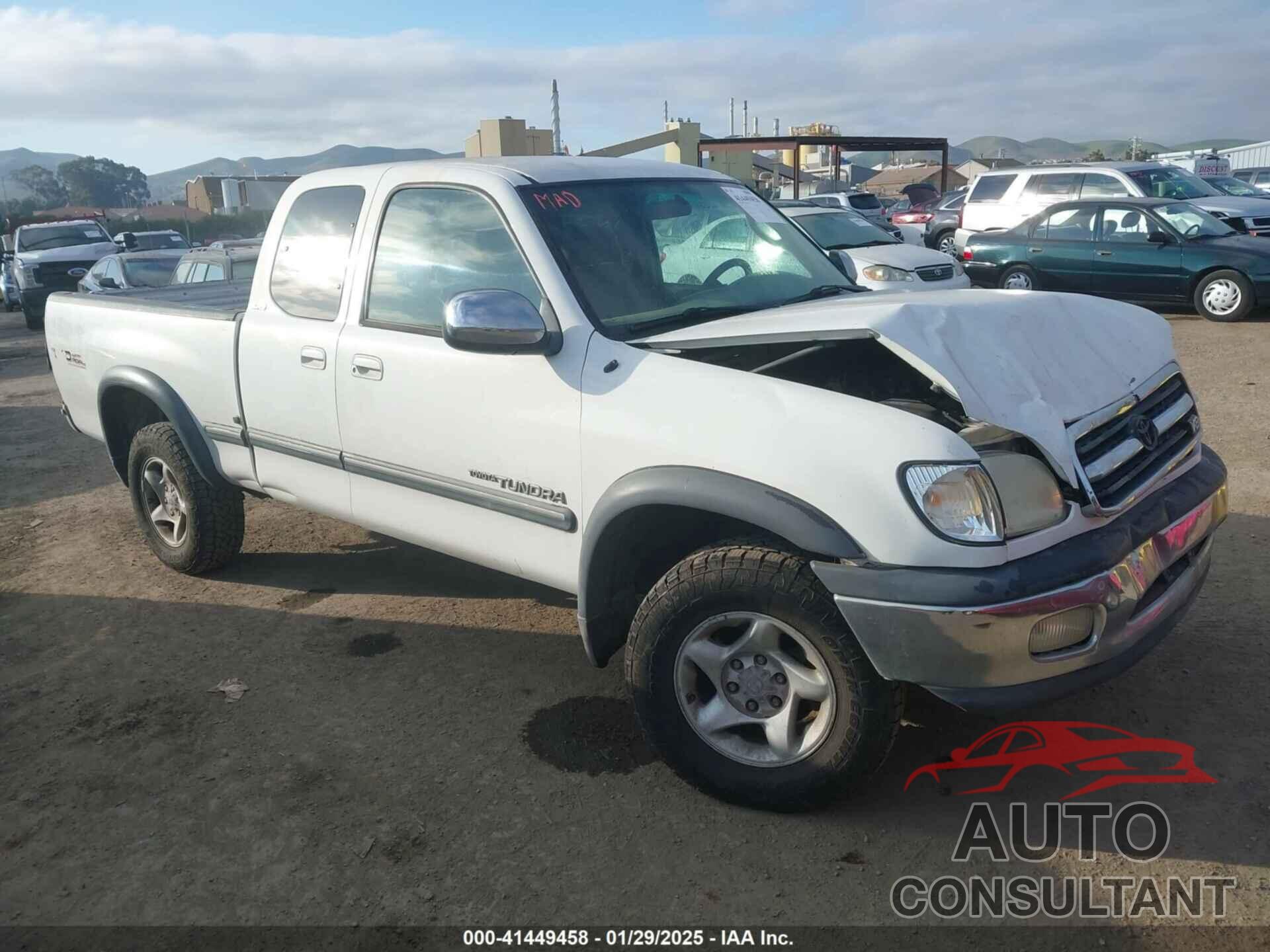 TOYOTA TUNDRA 2000 - 5TBBT4413YS034705