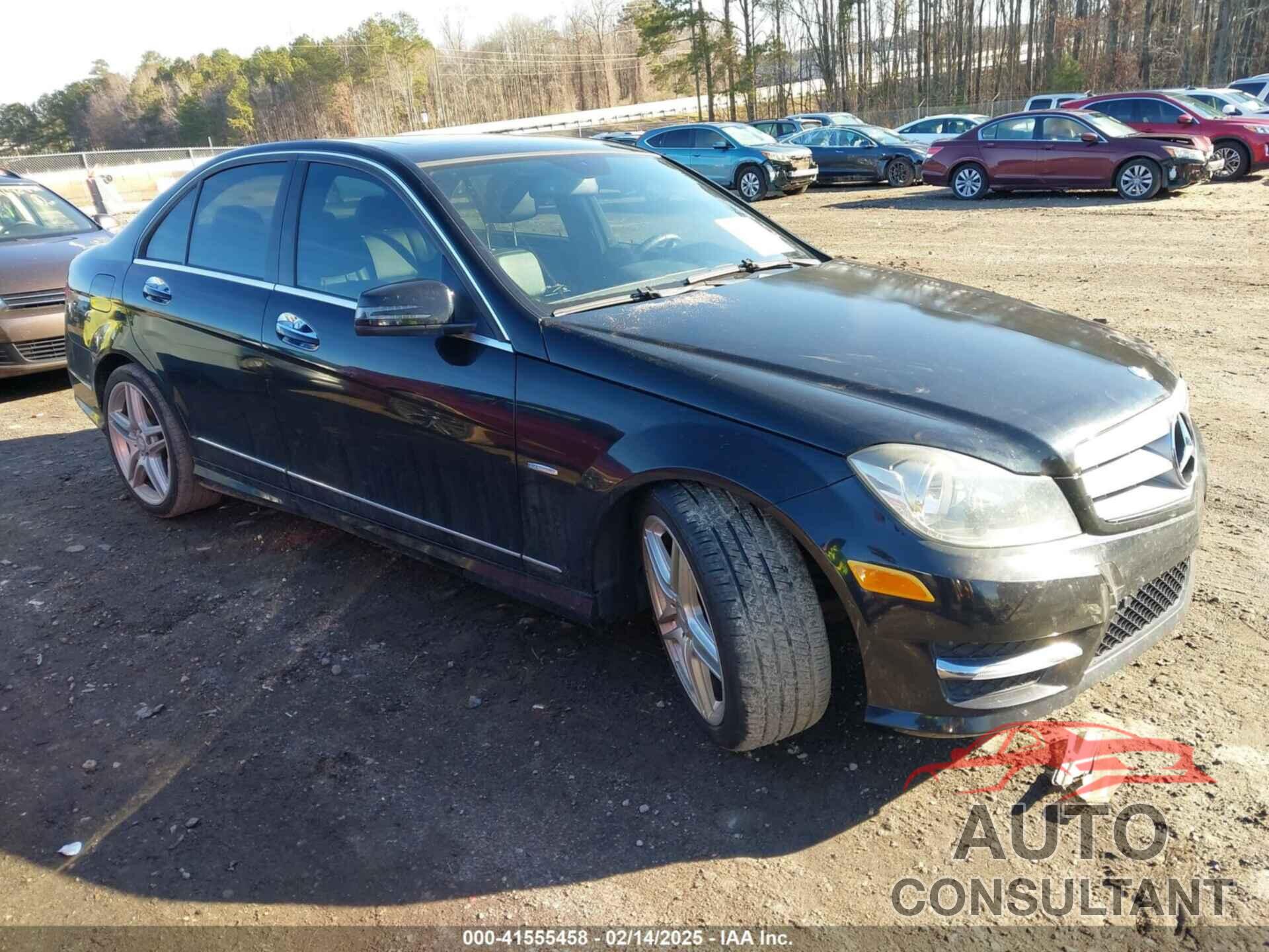 MERCEDES-BENZ C 350 2012 - WDDGF5HB5CR220949
