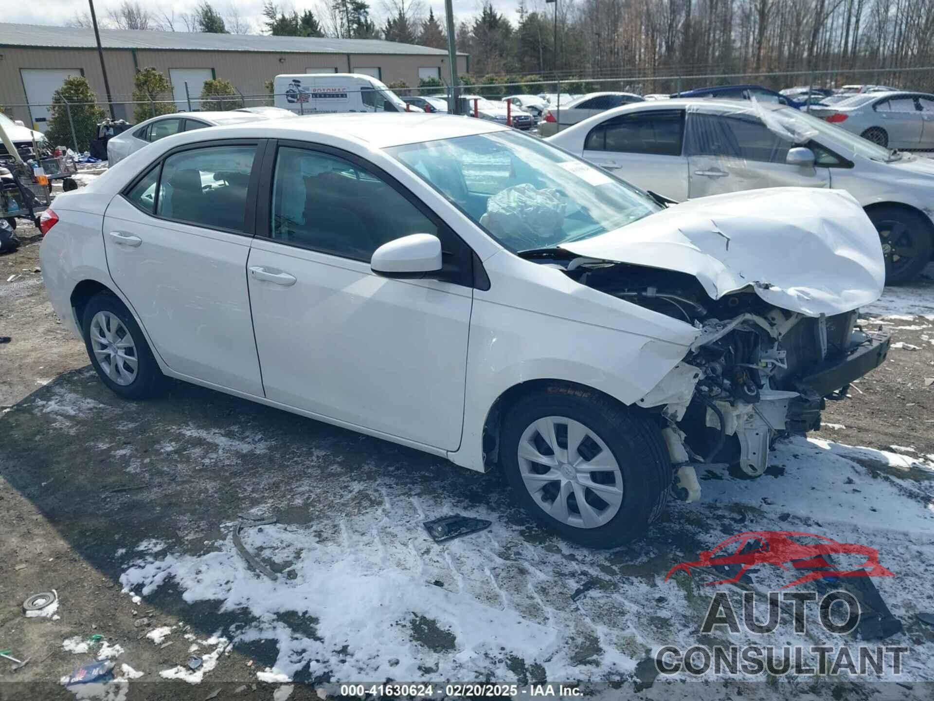 TOYOTA COROLLA 2016 - 2T1BURHE7GC674597
