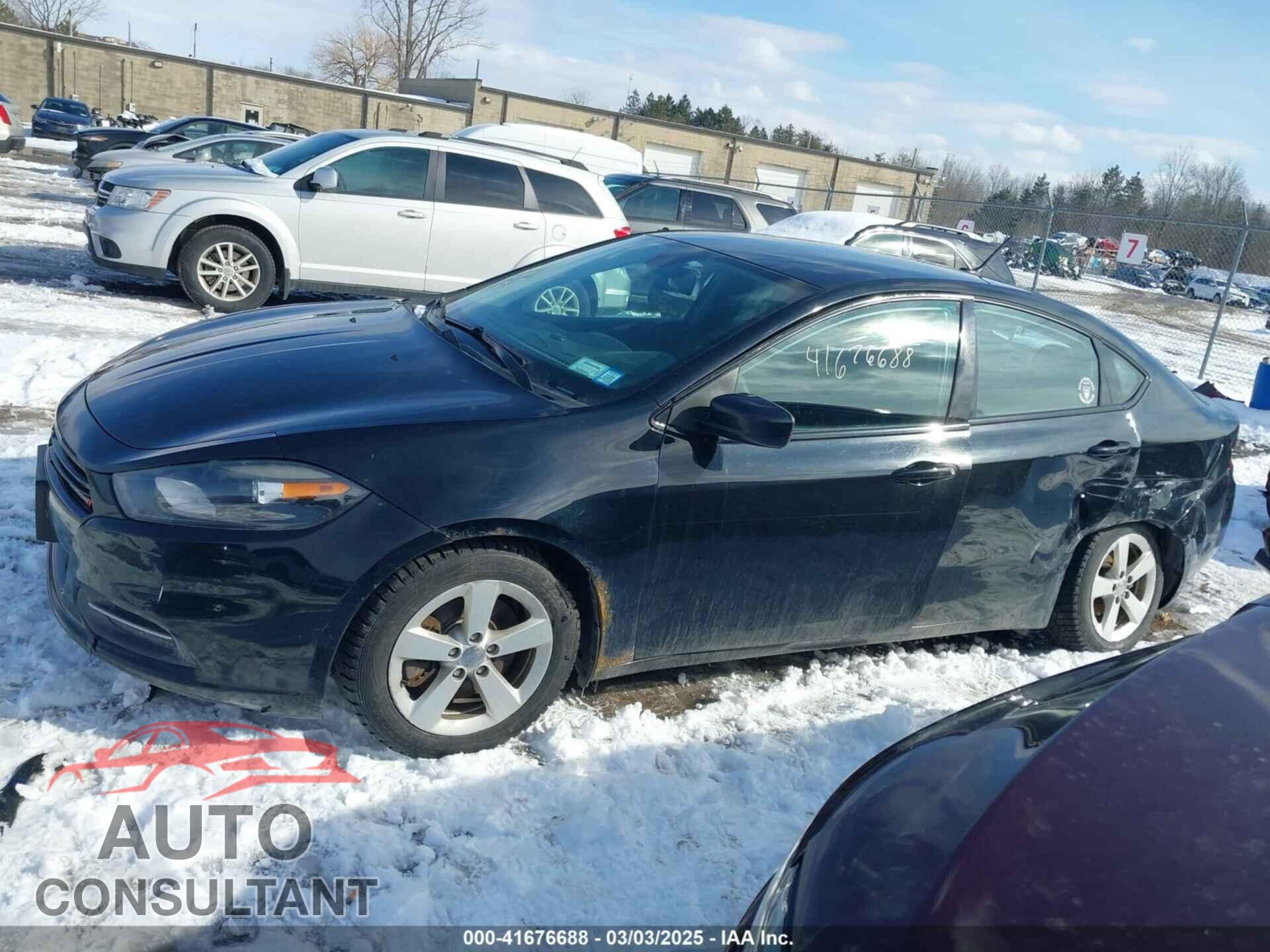 DODGE DART 2015 - 1C3CDFBB7FD346992