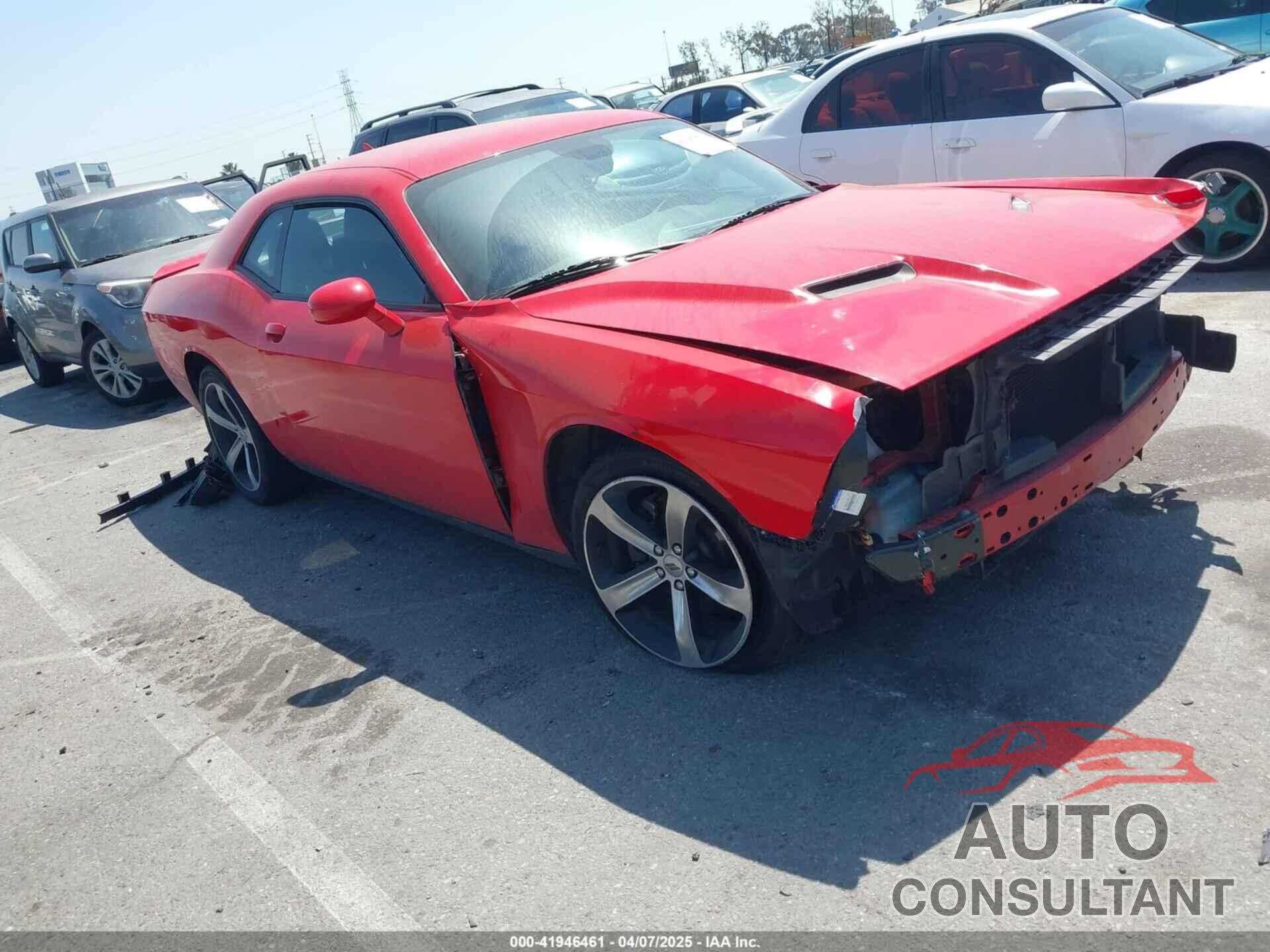 DODGE CHALLENGER 2019 - 2C3CDZAG1KH652565