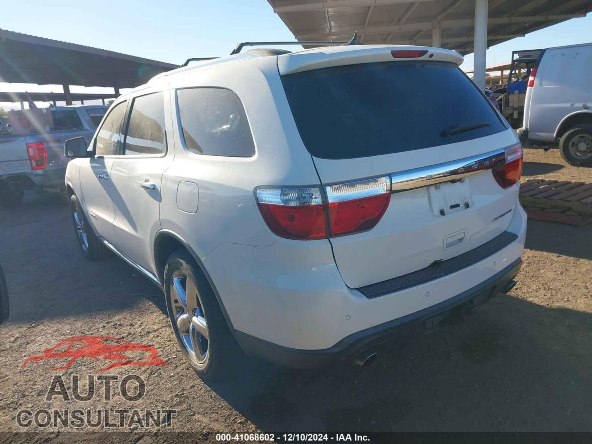 DODGE DURANGO 2012 - 1C4SDHET4CC130381