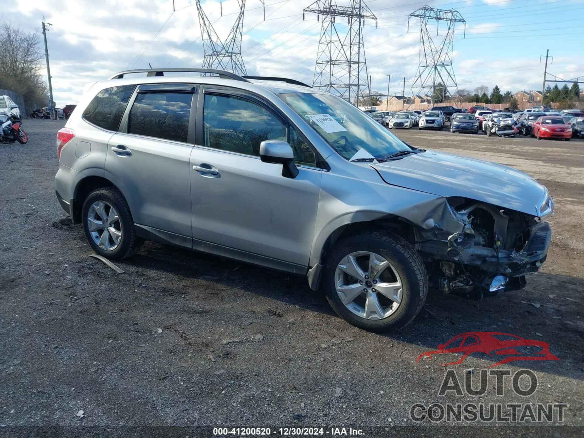 SUBARU FORESTER 2014 - JF2SJAHC9EH492368