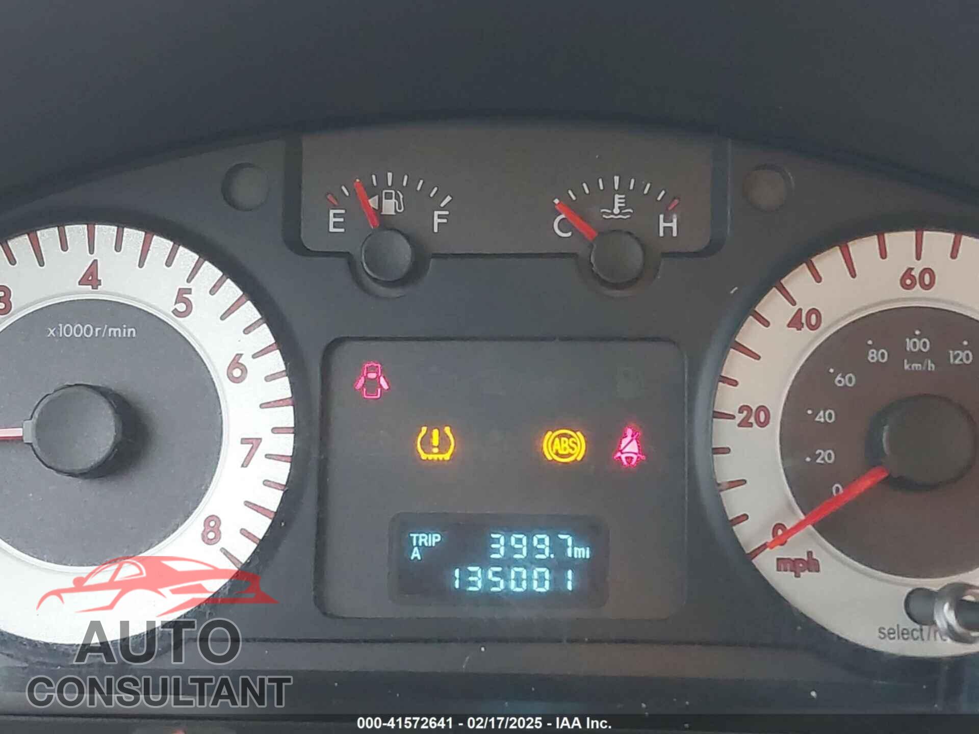 MAZDA TRIBUTE 2010 - 4F2CY0C7XAKM01740