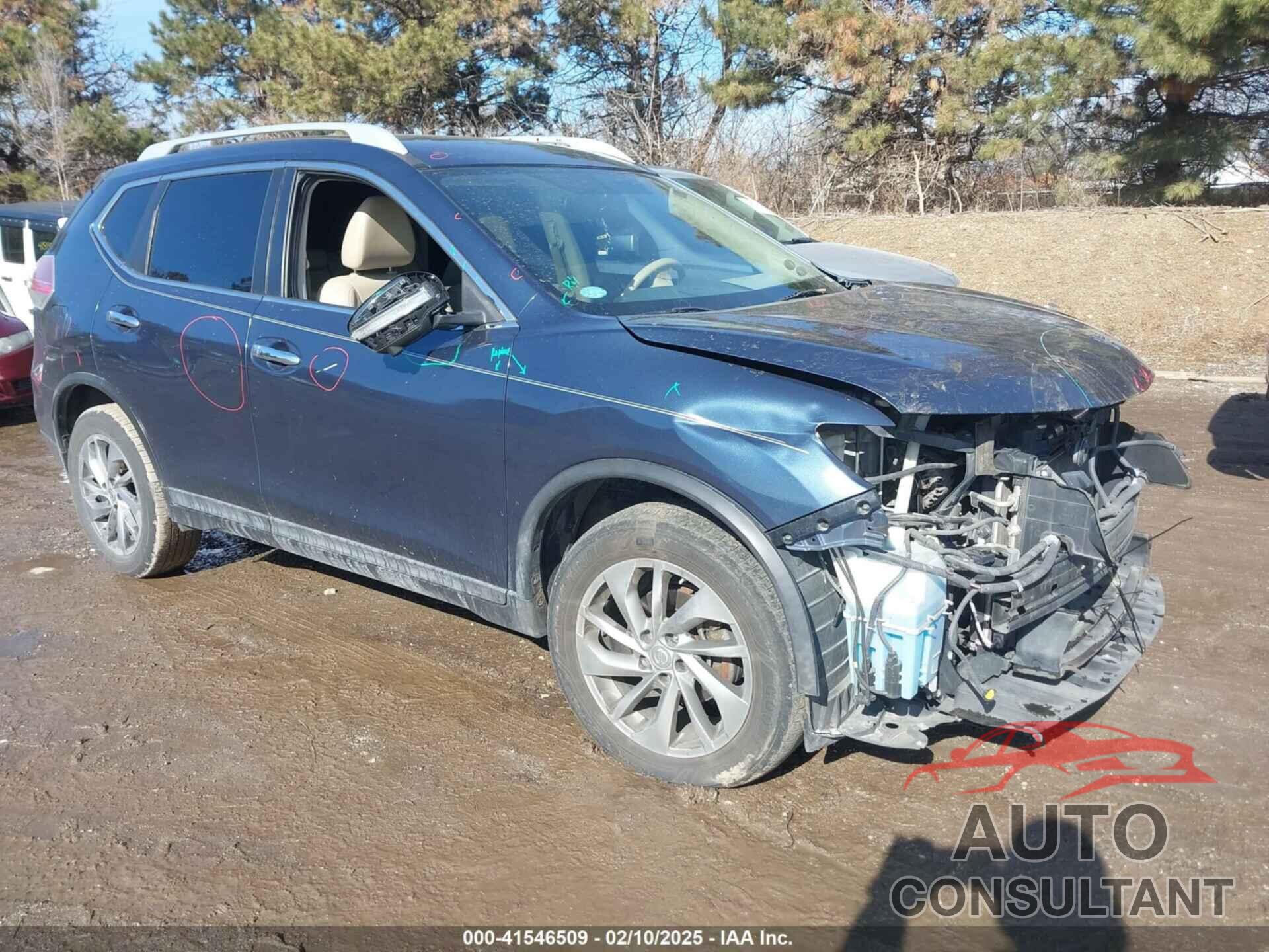 NISSAN ROGUE 2015 - 5N1AT2MV1FC808521
