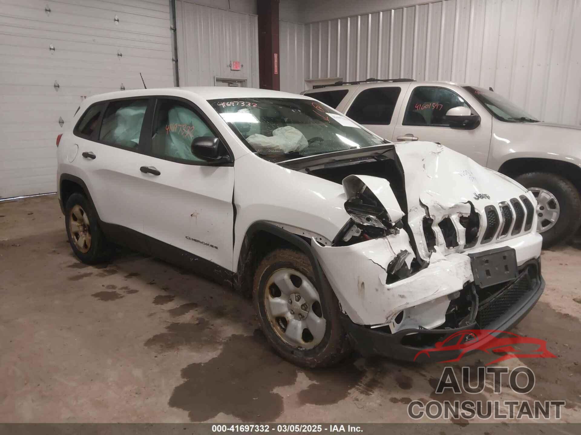JEEP CHEROKEE 2016 - 1C4PJMAB3GW218427