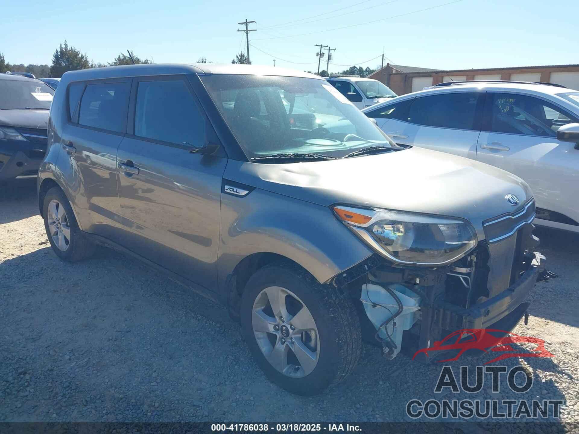 KIA SOUL 2019 - KNDJN2A22K7655448