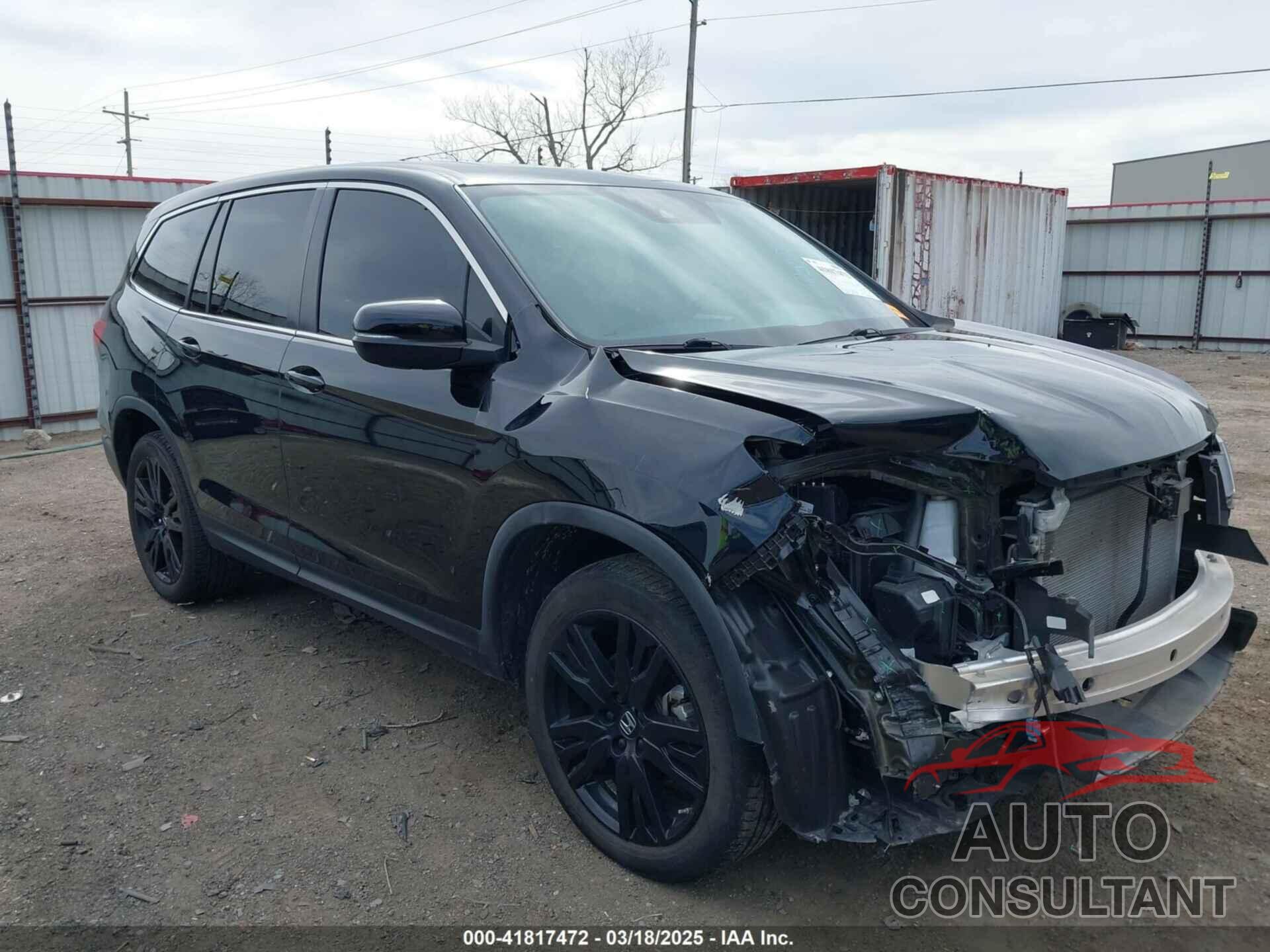 HONDA PILOT 2021 - 5FNYF6H51MB084857
