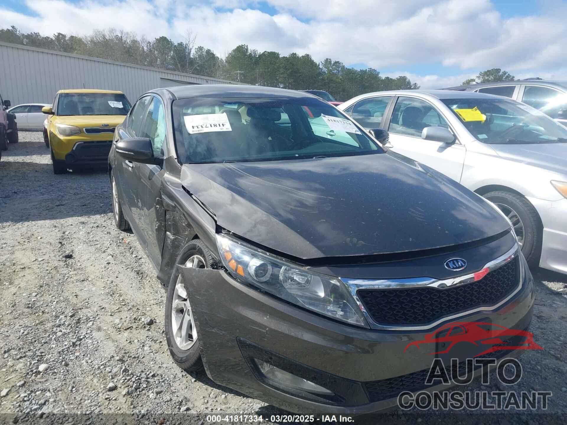 KIA OPTIMA 2012 - 5XXGN4A70CG030525