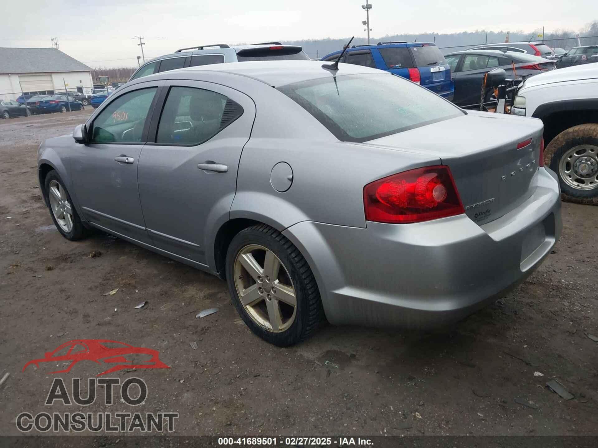 DODGE AVENGER 2013 - 1C3CDZCB5DN682454