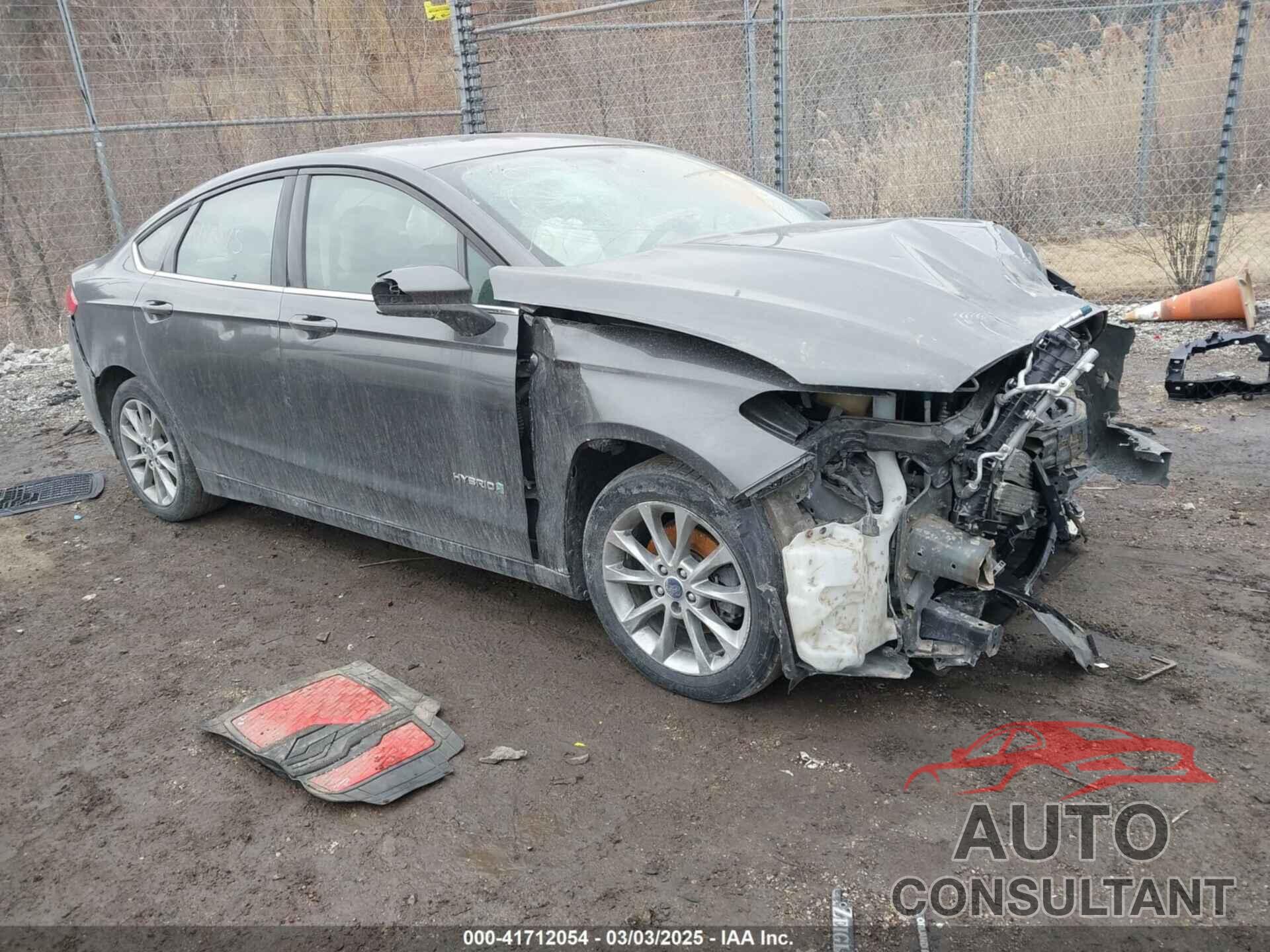 FORD FUSION HYBRID 2017 - 3FA6P0UU3HR327061