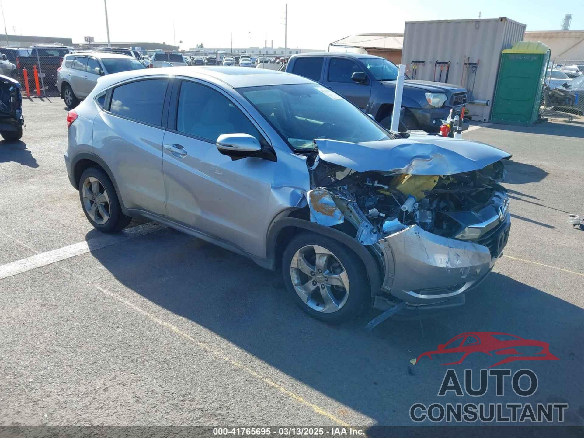 HONDA HR-V 2017 - 3CZRU5H58HG705588