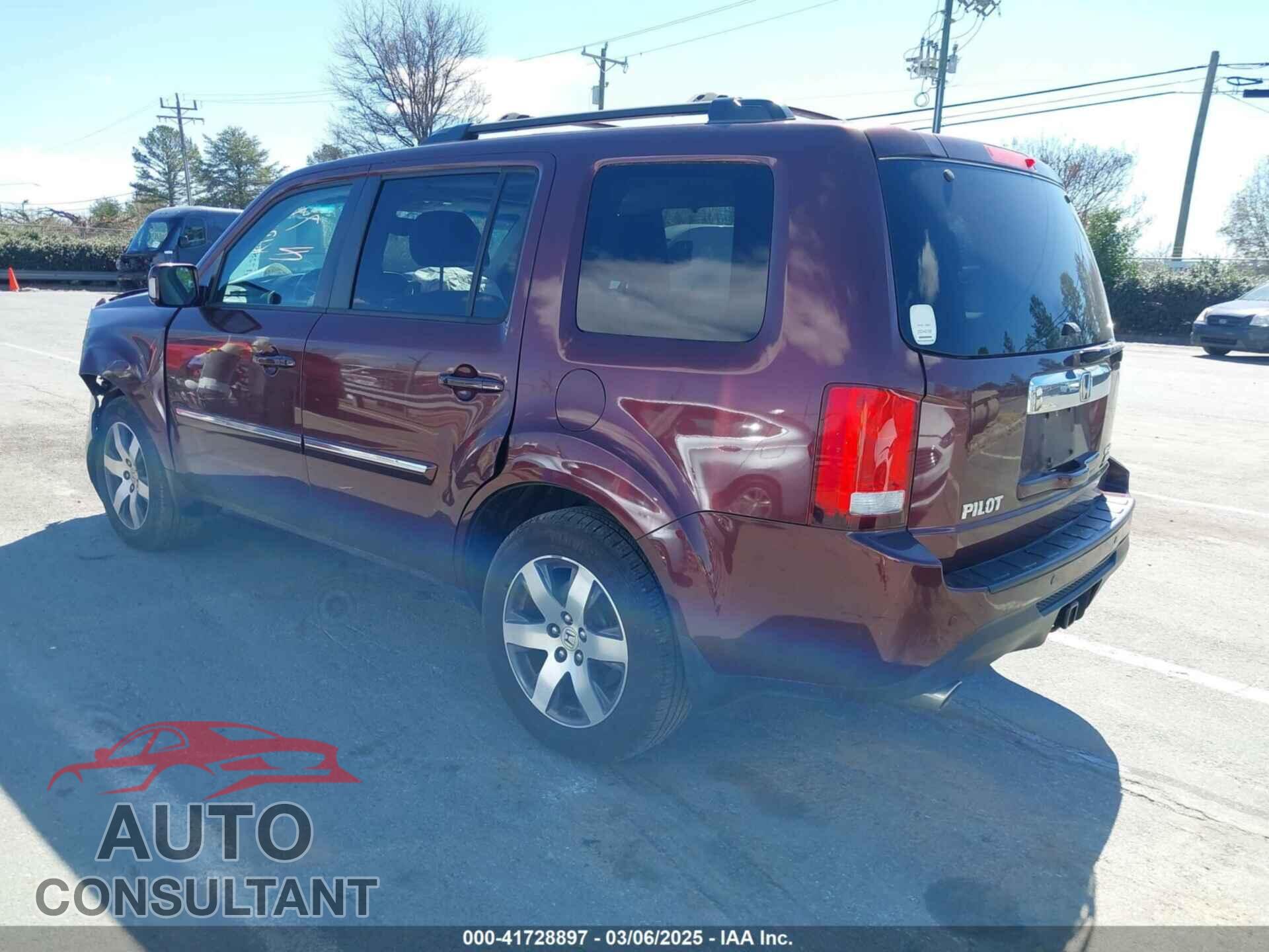 HONDA PILOT 2013 - 5FNYF4H95DB017430