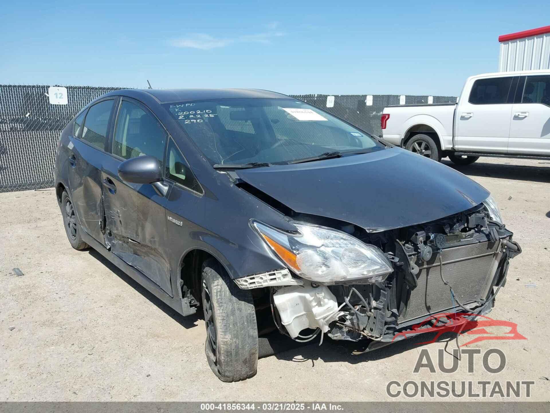 TOYOTA PRIUS 2014 - JTDKN3DU9E0393562