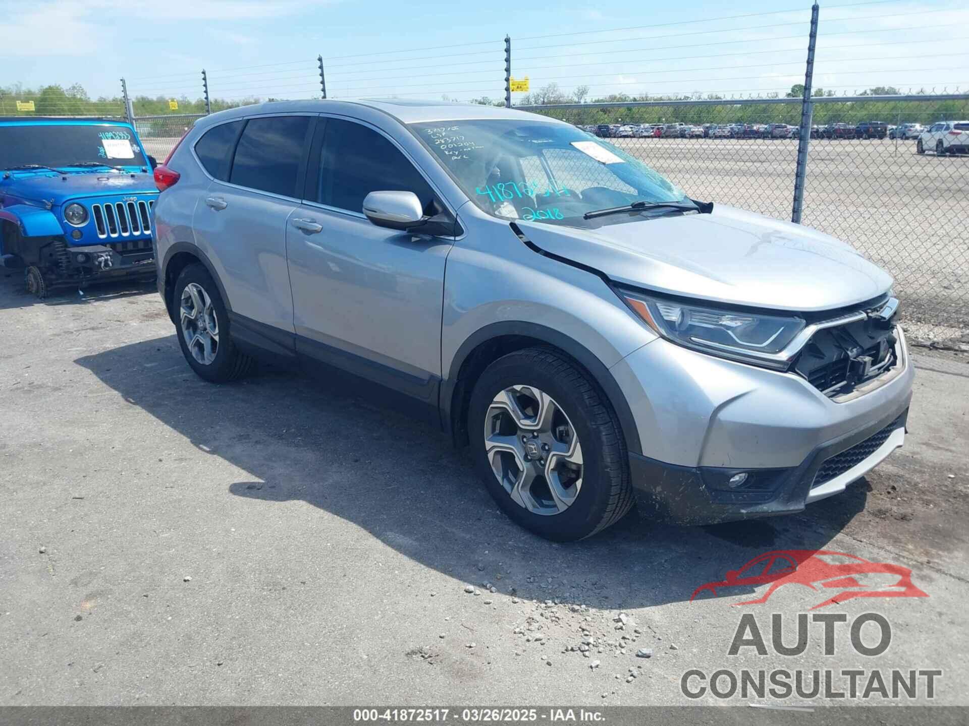 HONDA CR-V 2018 - 7FARW1H81JE001204