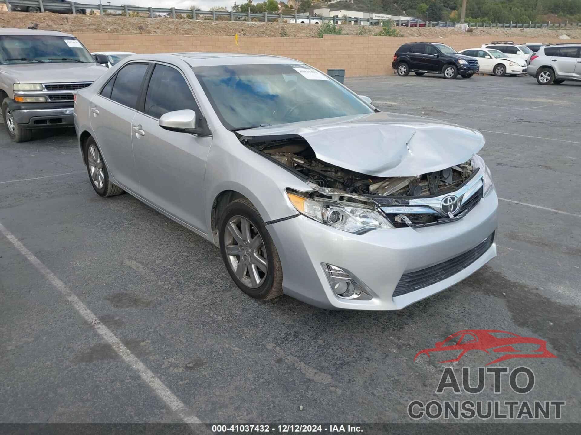 TOYOTA CAMRY 2012 - 4T4BF1FKXCR160178