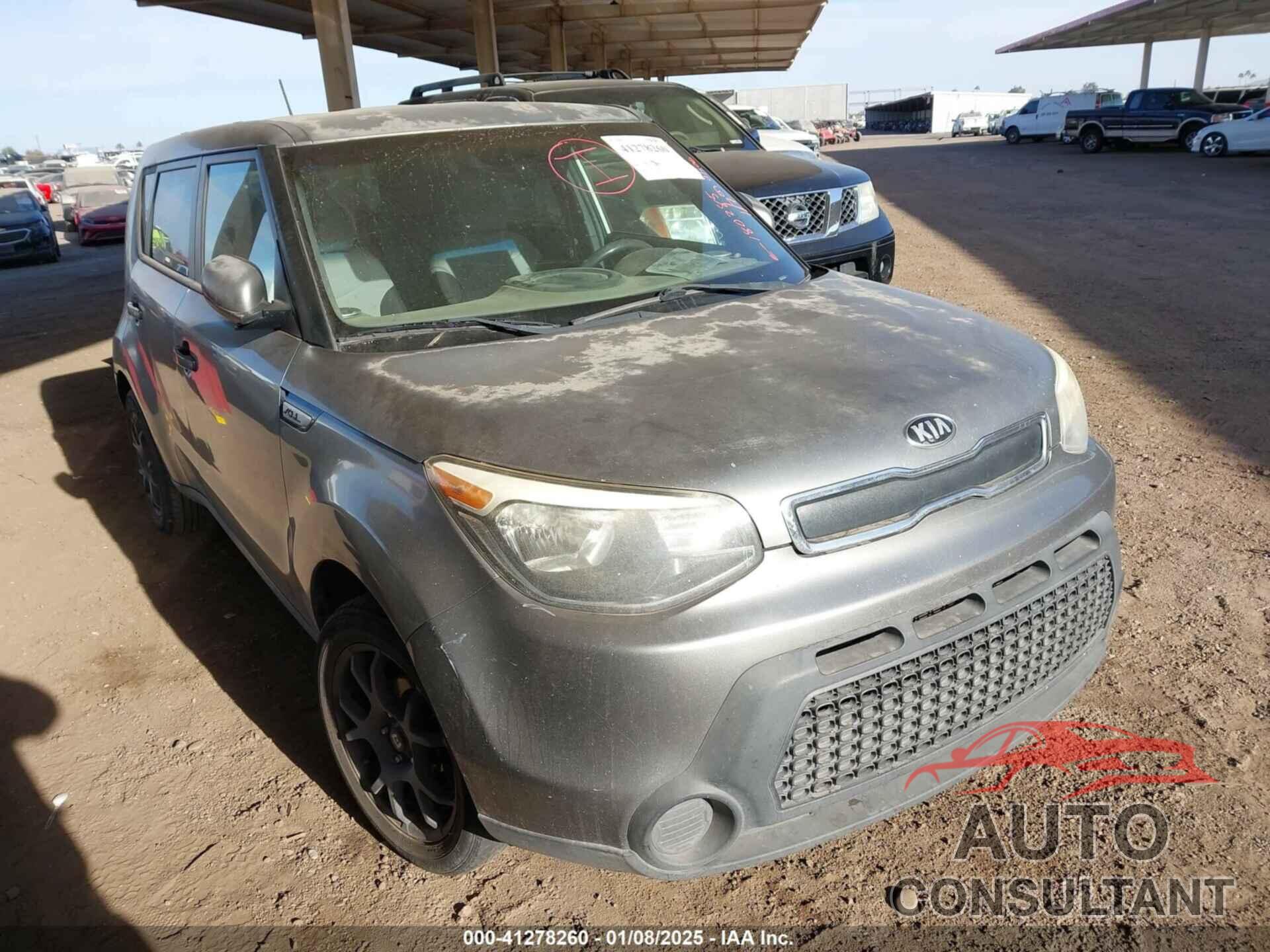 KIA SOUL 2015 - KNDJN2A25F7180285