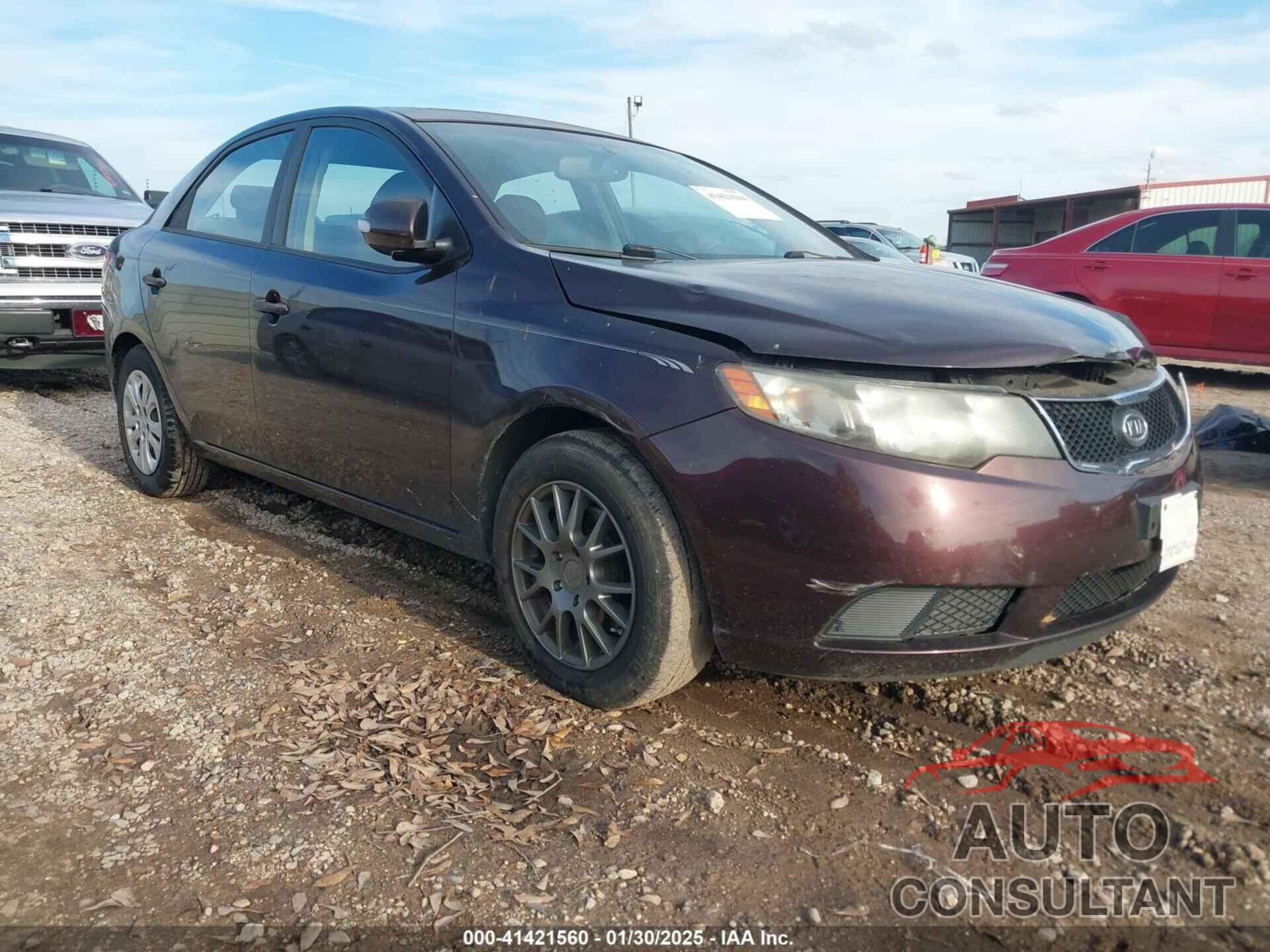 KIA FORTE 2010 - KNAFU4A29A5848403