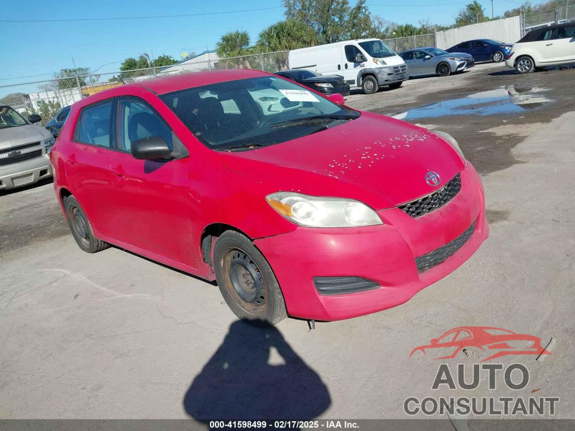 TOYOTA MATRIX 2009 - 2T1KU40E19C188692