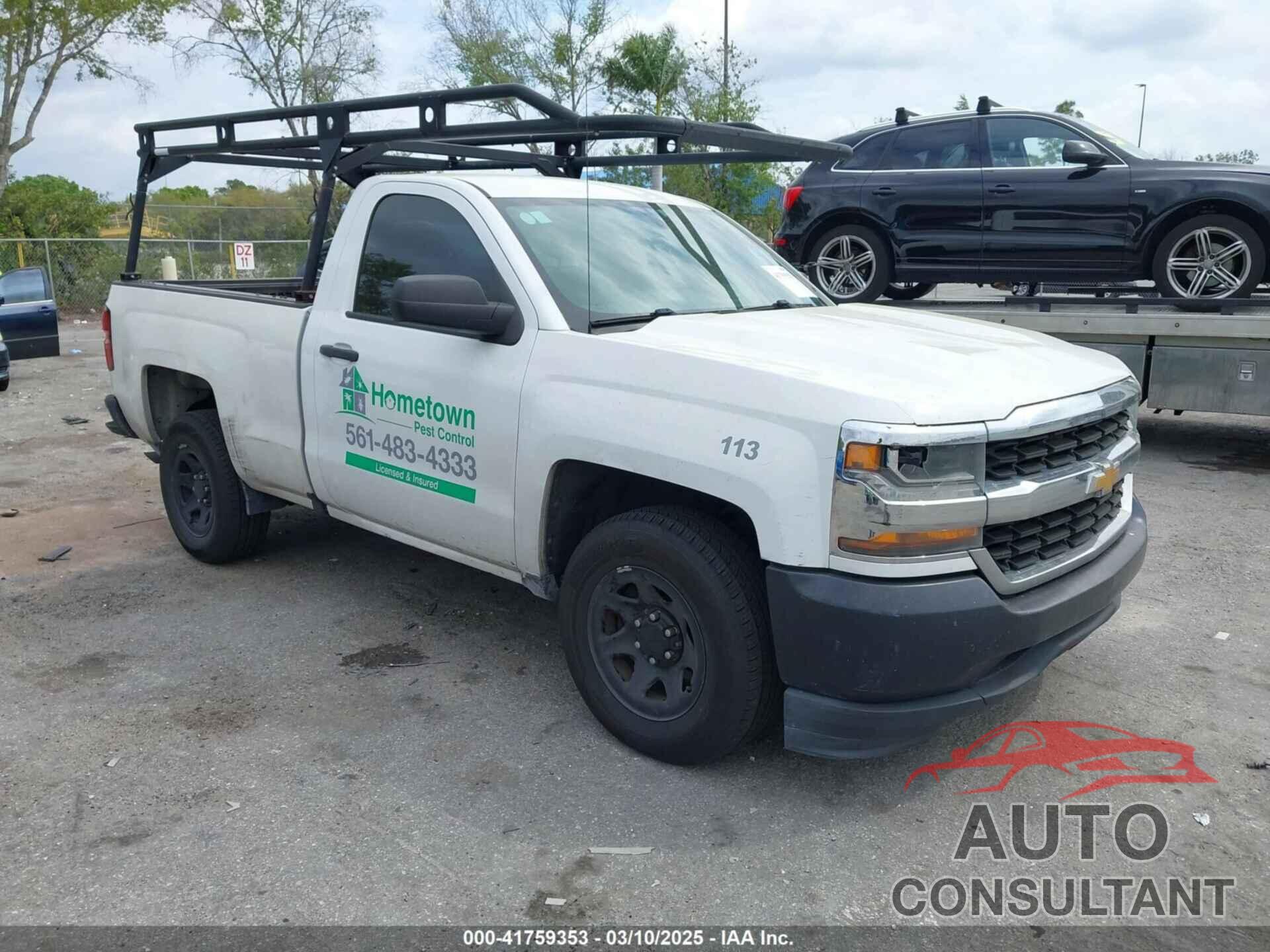 CHEVROLET SILVERADO 1500 2018 - 1GCNCNEH5JZ137571