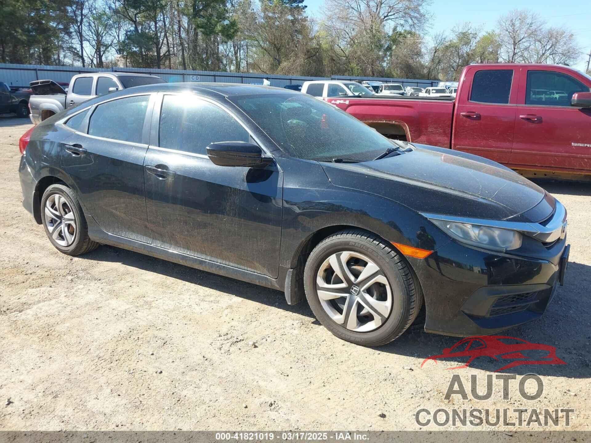 HONDA CIVIC 2016 - 19XFC2E56GE061565